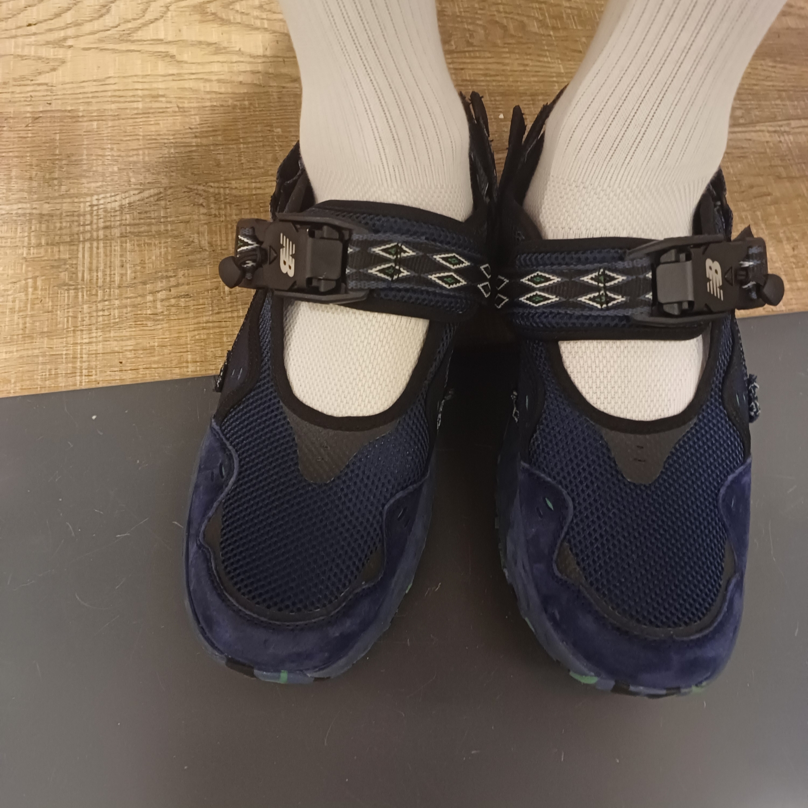 New Balance x Tokyo Design Studio Niobium Concept 2 Natural Indigo 착용 스타일
