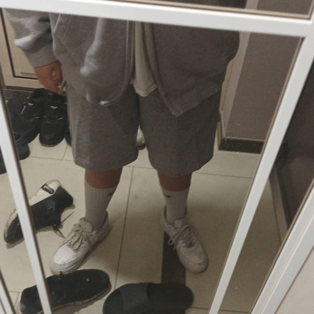 Nike NSW Club Cargo Shorts Grey - Asia 착용 스타일