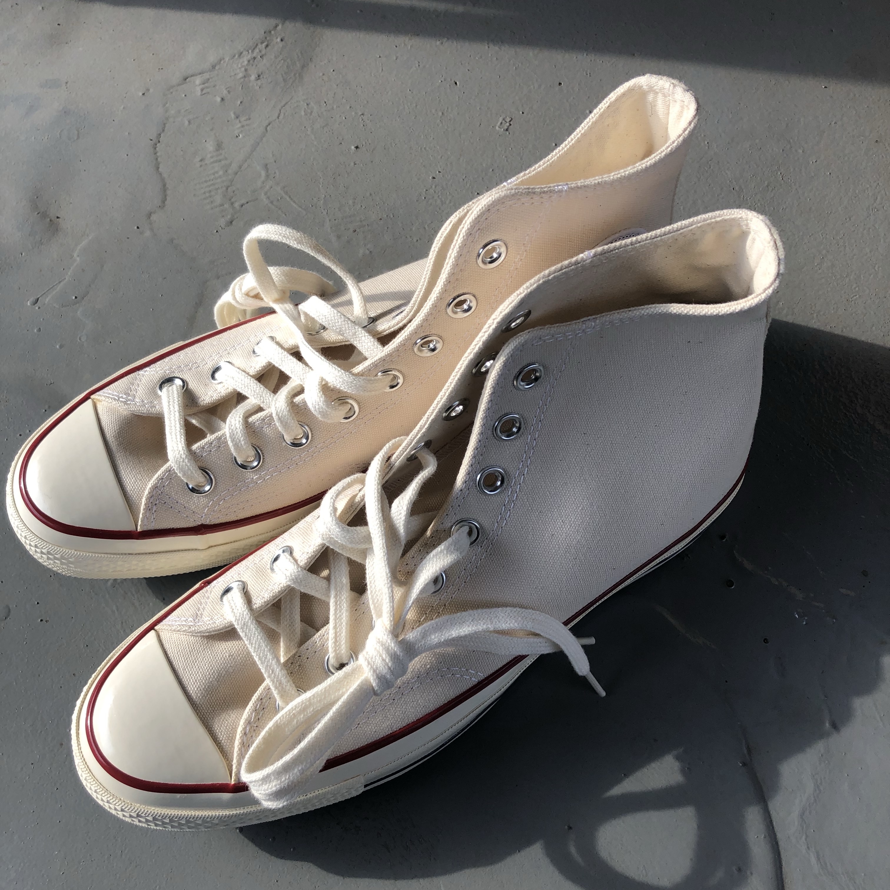 Converse Chuck 70 High Parchment 착용 스타일
