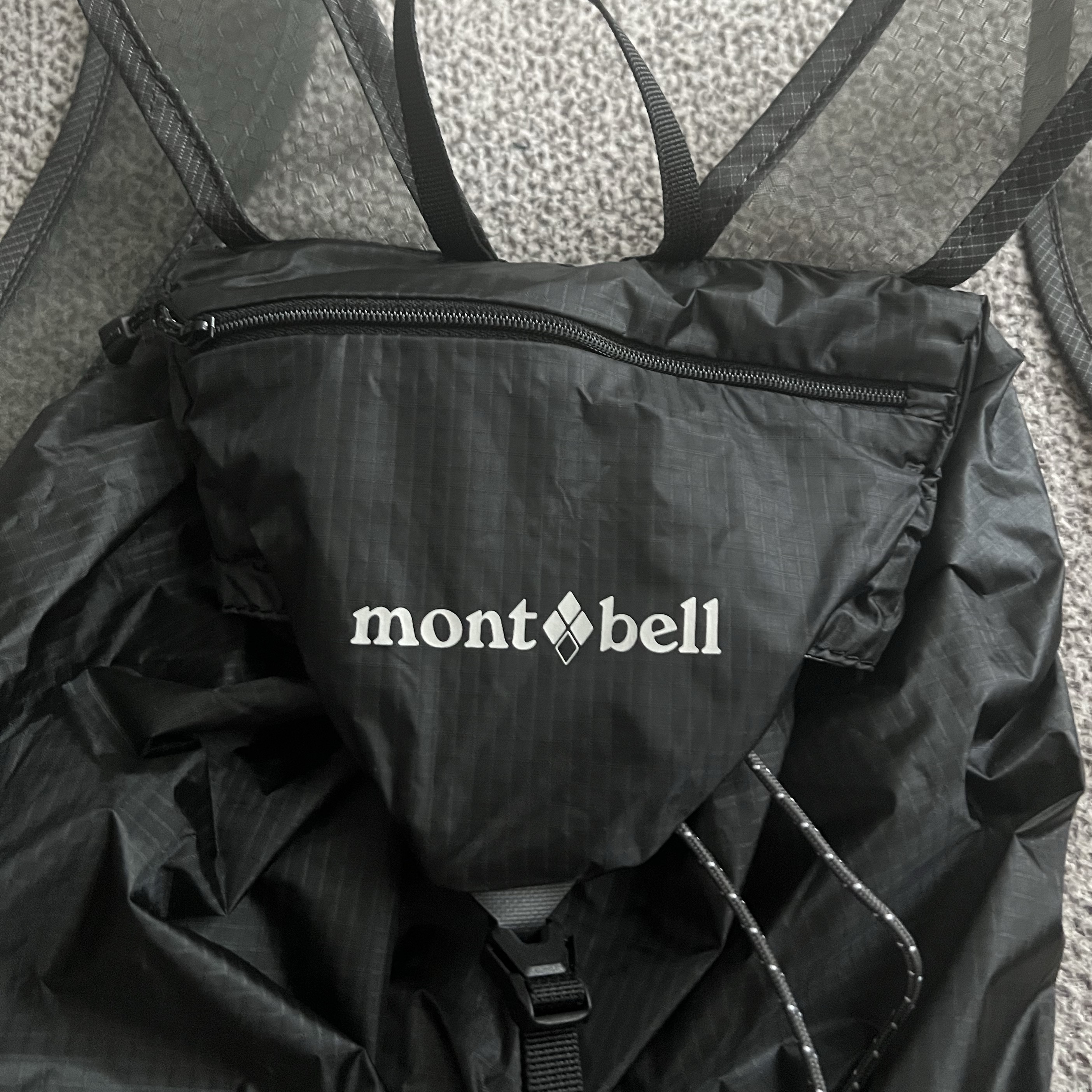 Montbell Versalite Pack 15 Backpack Gunmetal 착용 스타일 - 4