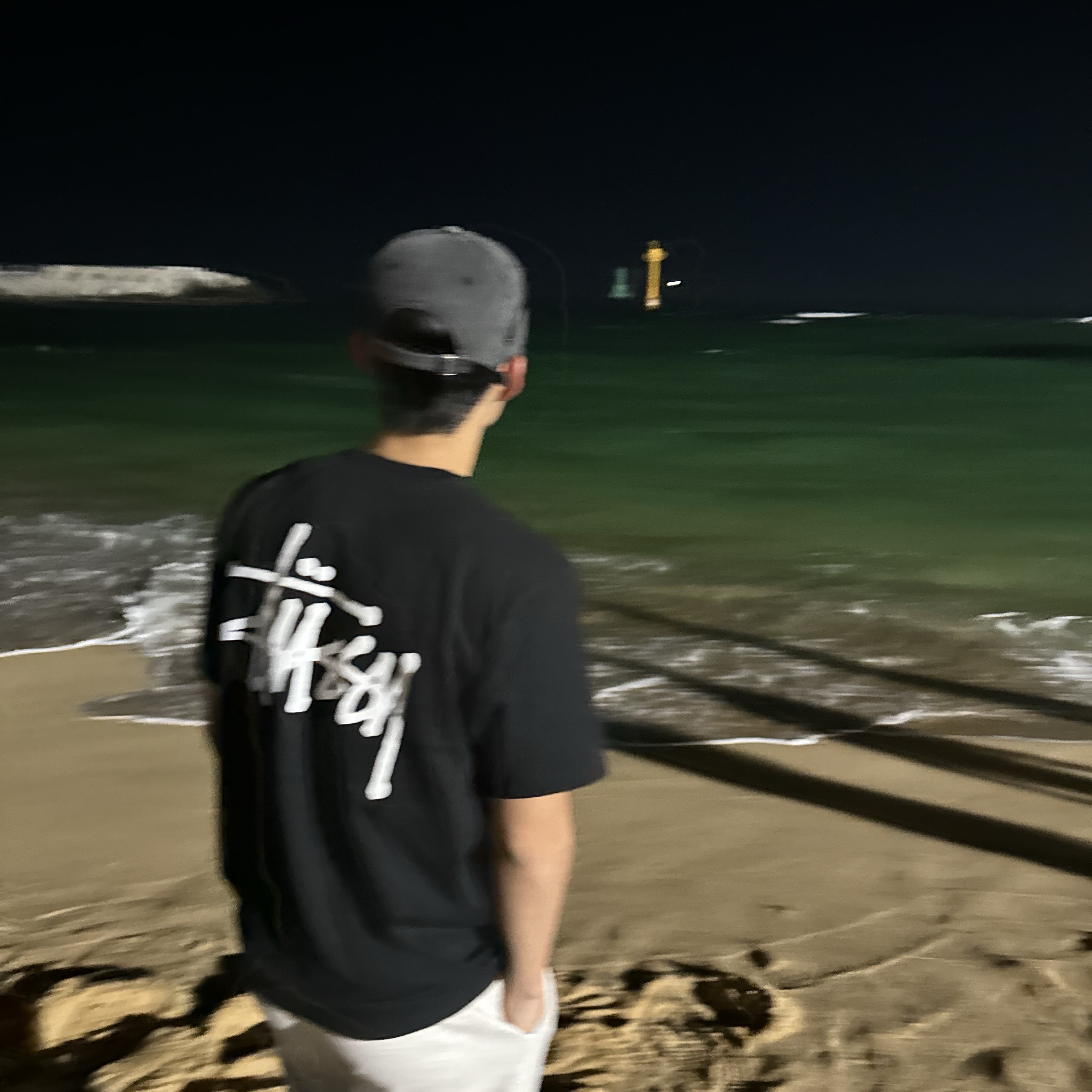 Stussy Basic Stussy T-Shirt Black 2023 착용 스타일