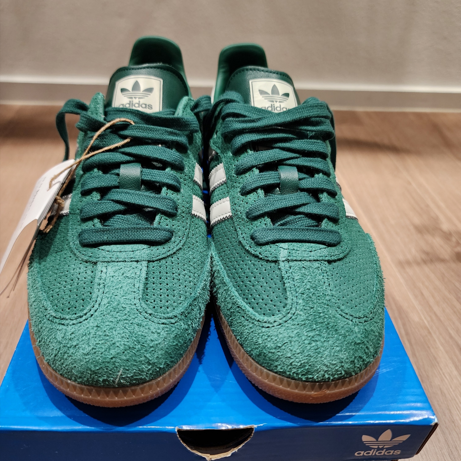 Adidas Samba OG Collegiate Green 착용 스타일 - 1