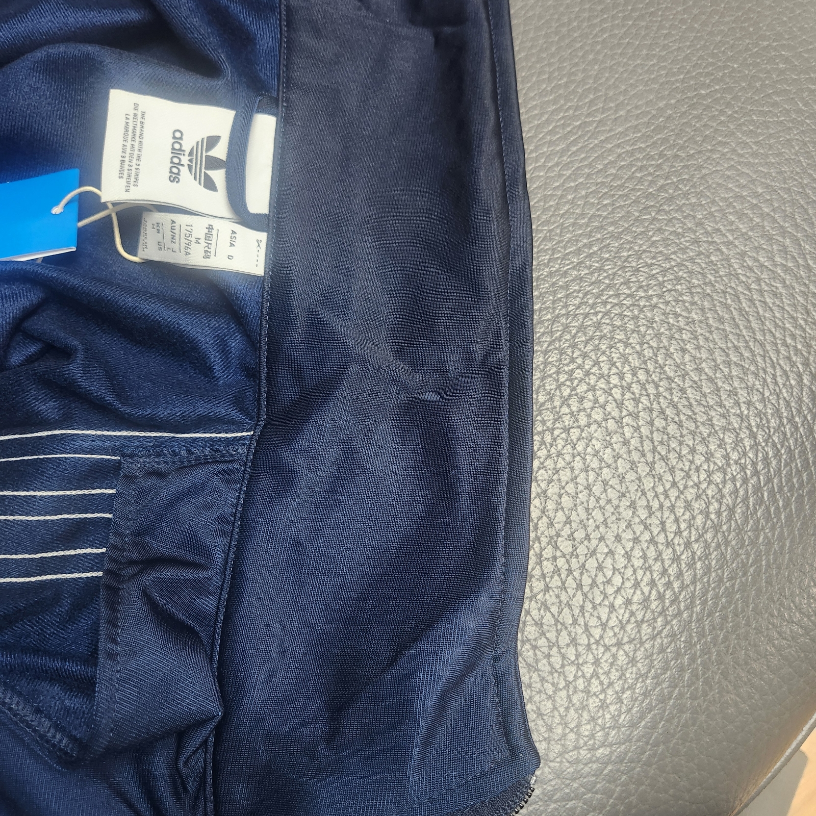 Adidas Adicolor Classic Firebird Track Top Night Indigo - KR Sizing 착용 스타일 - 3