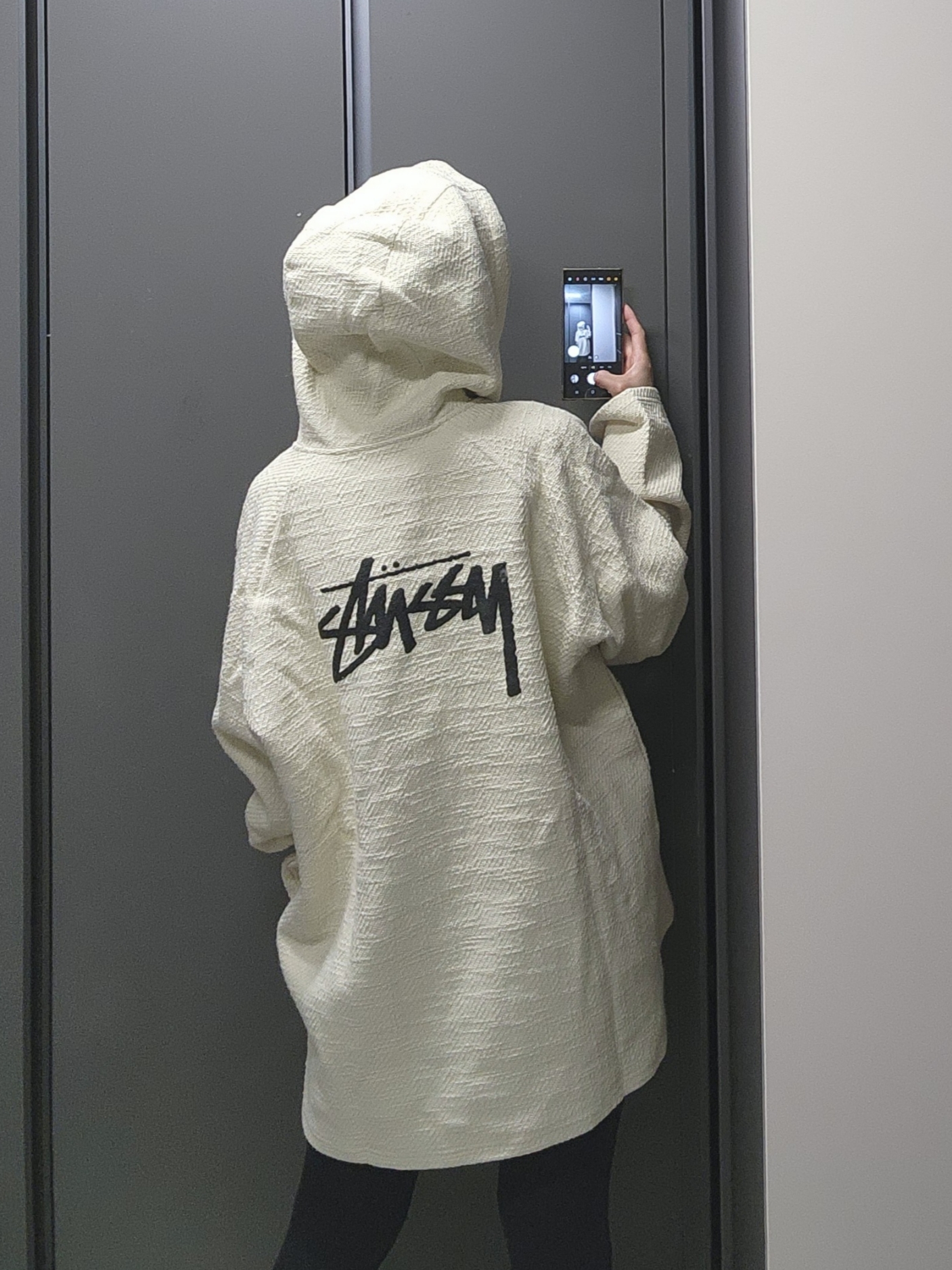 Nike x Stussy NRG Fleece Hemp Pullover Natural, Nike x Stussy Air Max 2013 Fossil 착용 스타일 - 3