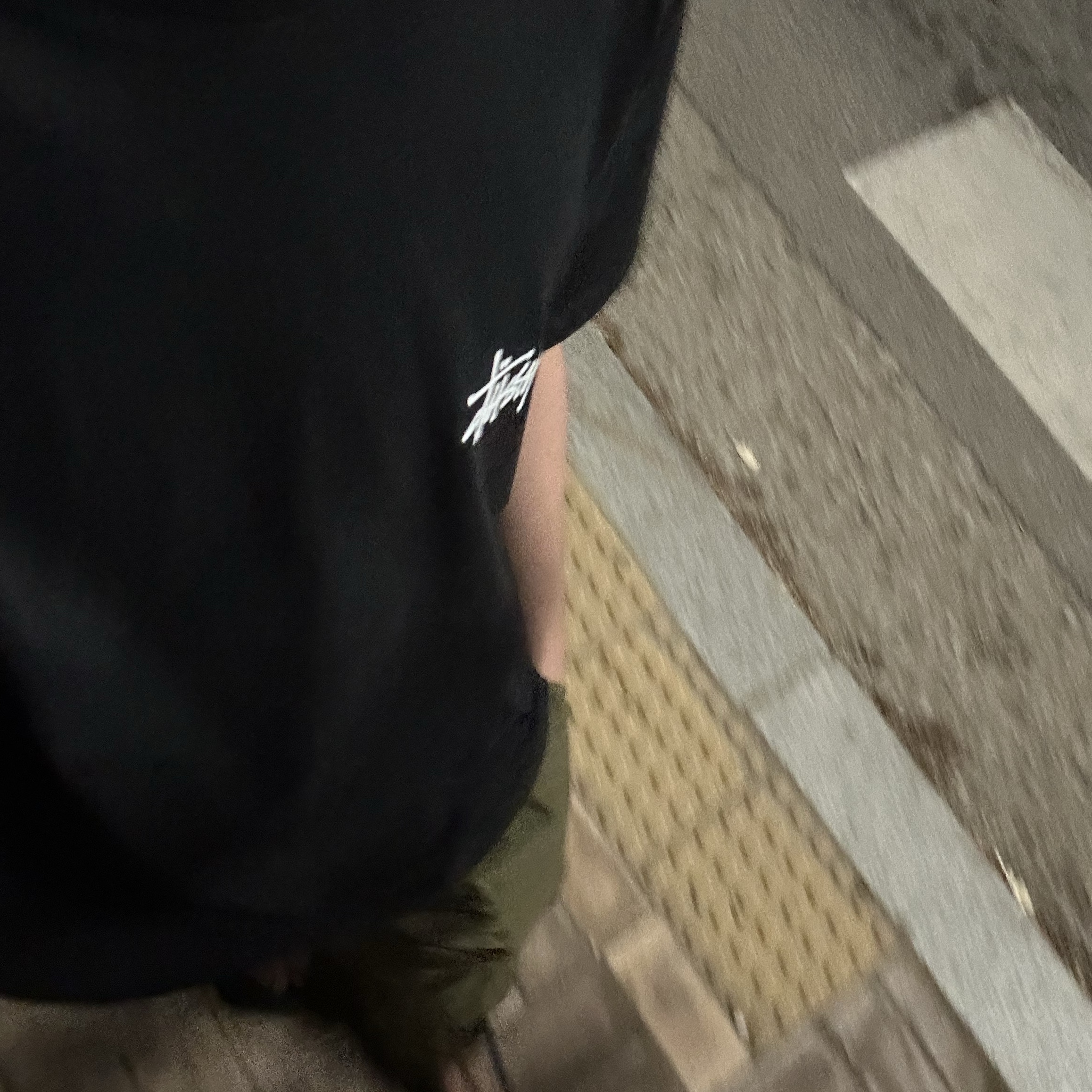 Stussy Basic Stussy T-Shirt Black 2023 착용 스타일