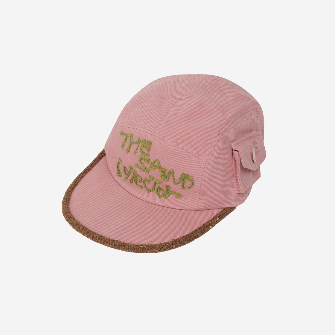 S01CAP01GN Problemallways The Sand Collector Pocket Camp Cap Green
