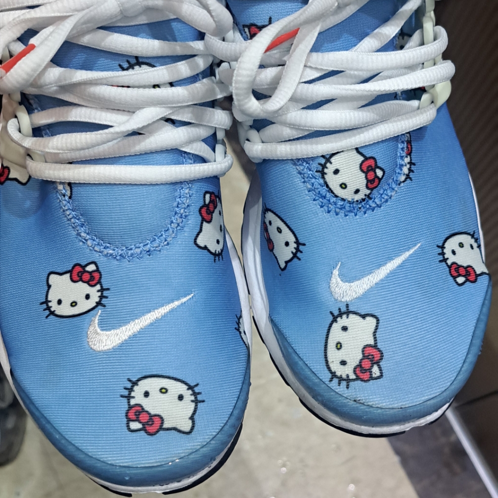Nike x Hello Kitty Air Presto University Blue 착용 스타일