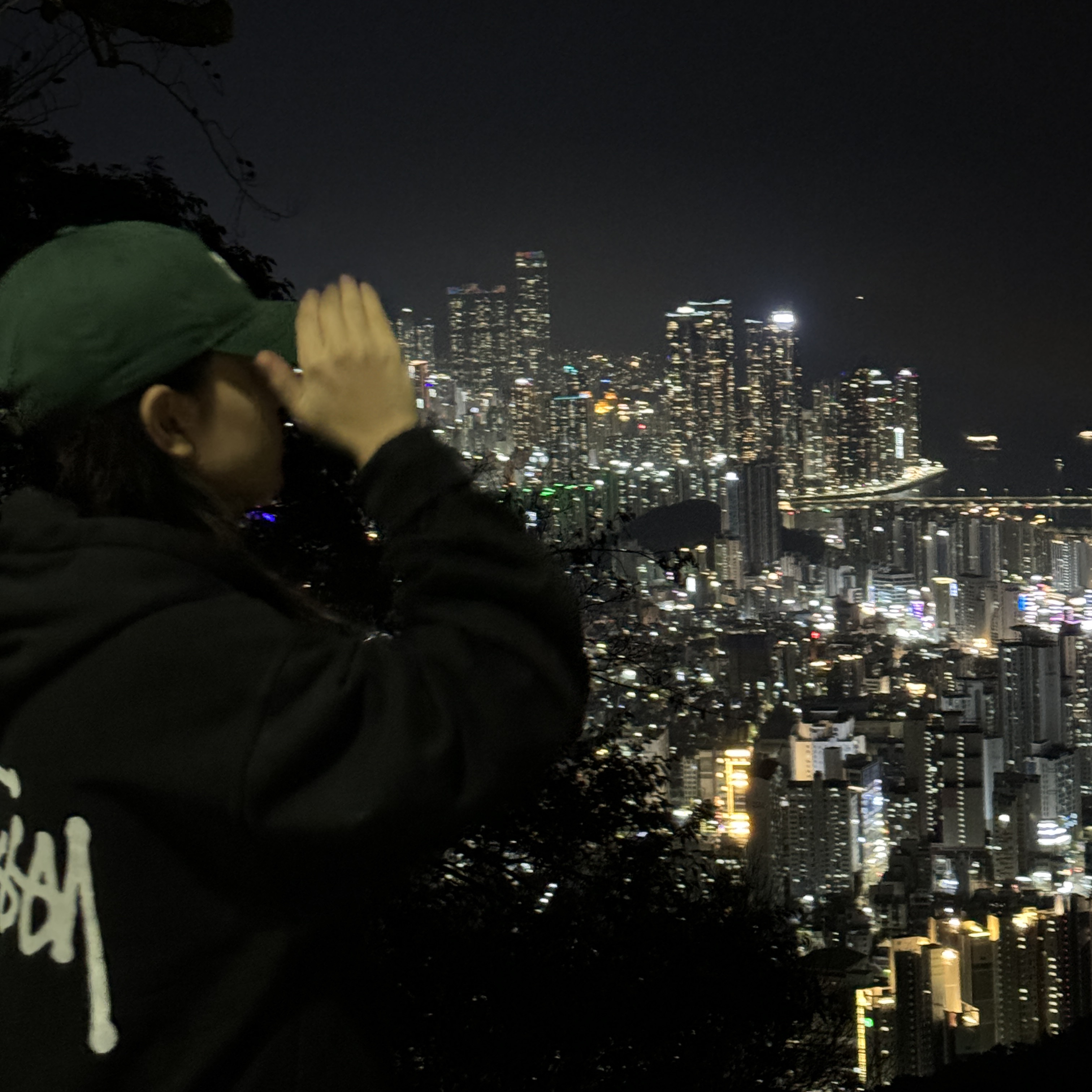 Stussy Basic Stussy Pigment Dyed Hoodie Black 착용 스타일 - 1