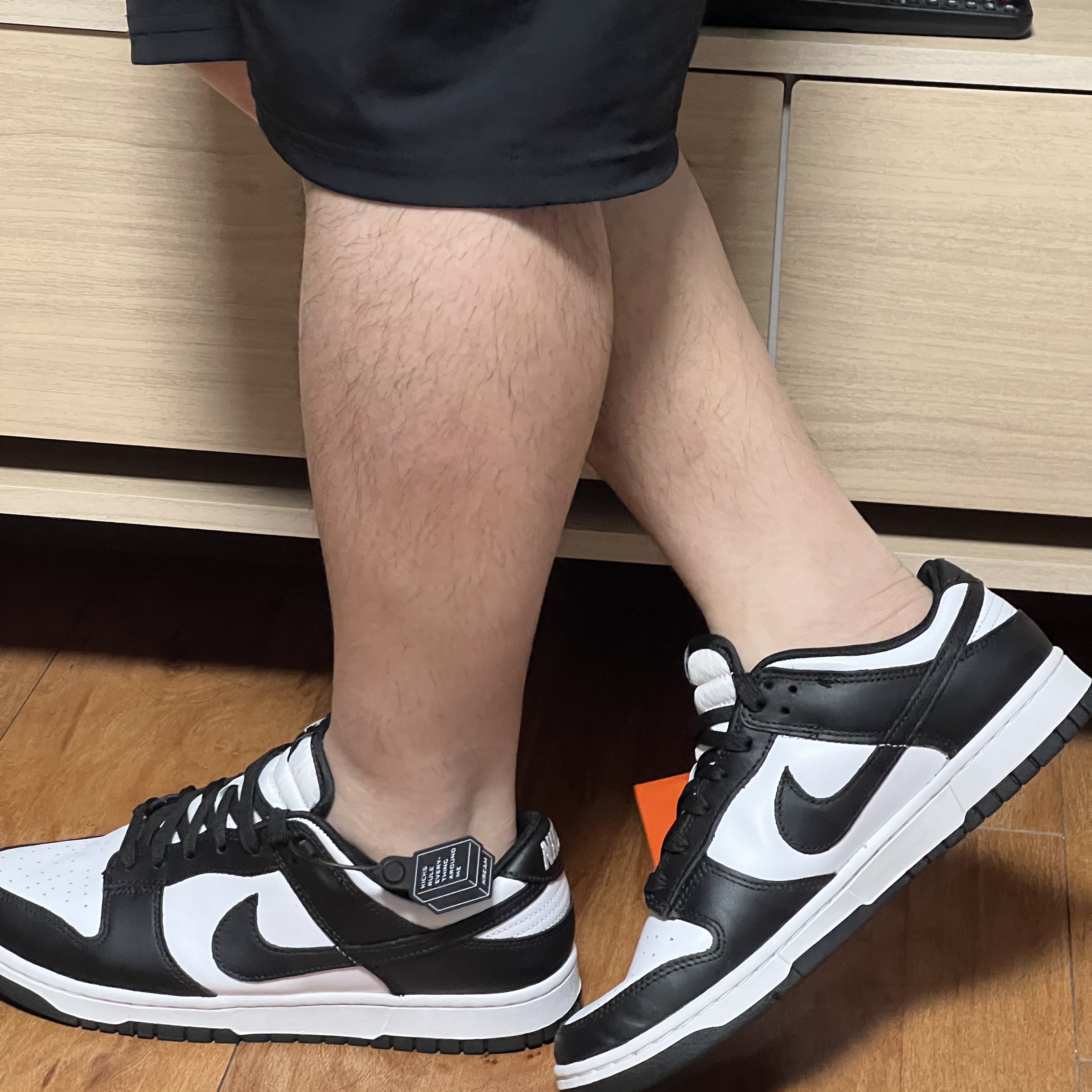 Nike Dunk Low Retro Black 착용 스타일