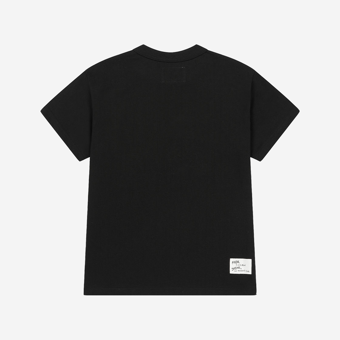 프라블럼올웨이즈 라이프 웨더 포어캐스트 티셔츠 블랙(Problemallways Life Weather Forecast T-Shirt Black) - 2