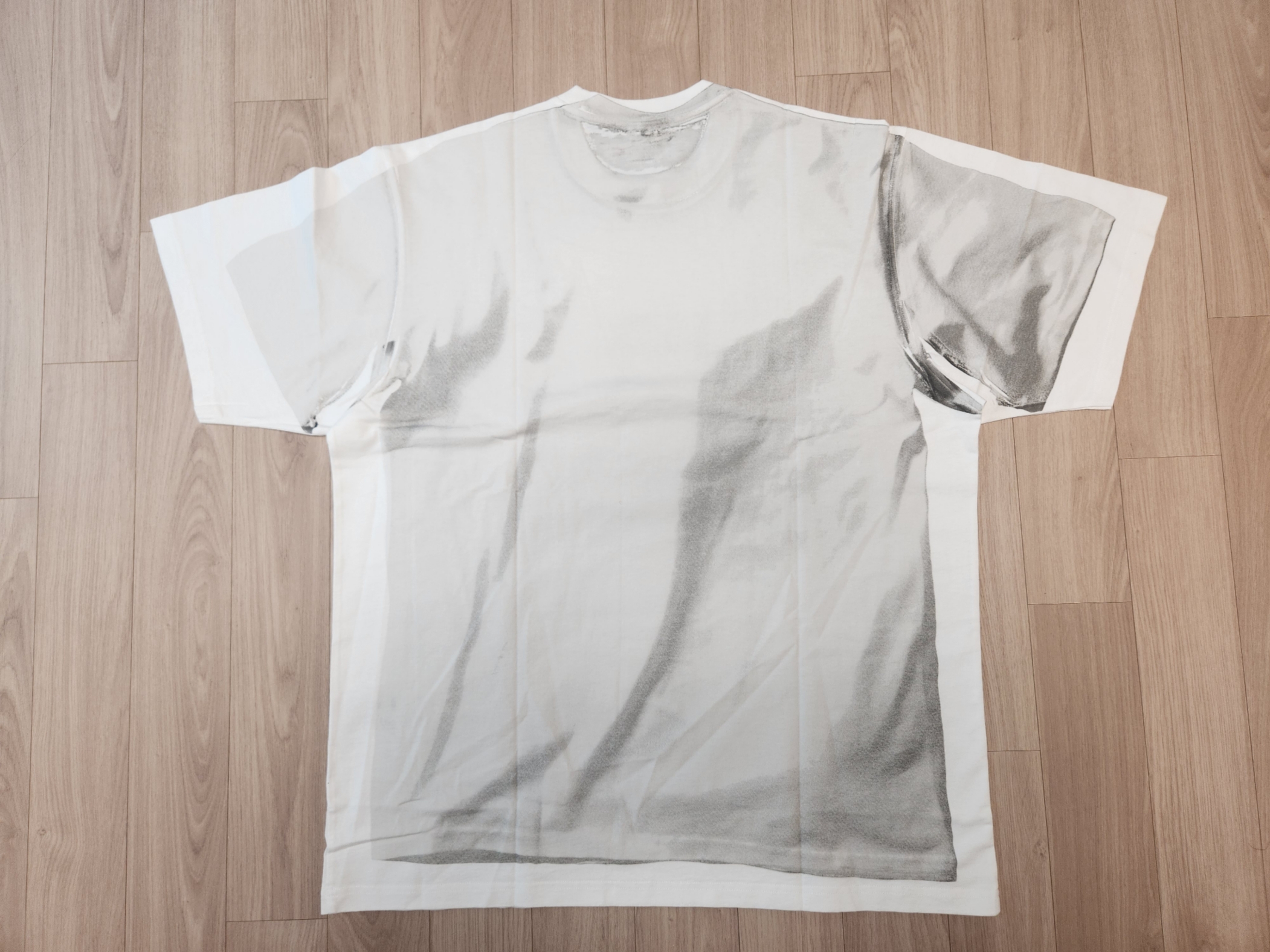 Supreme x MM6 Maison Margiela Box Logo T-Shirt White - 24SS 착용 스타일 - 2