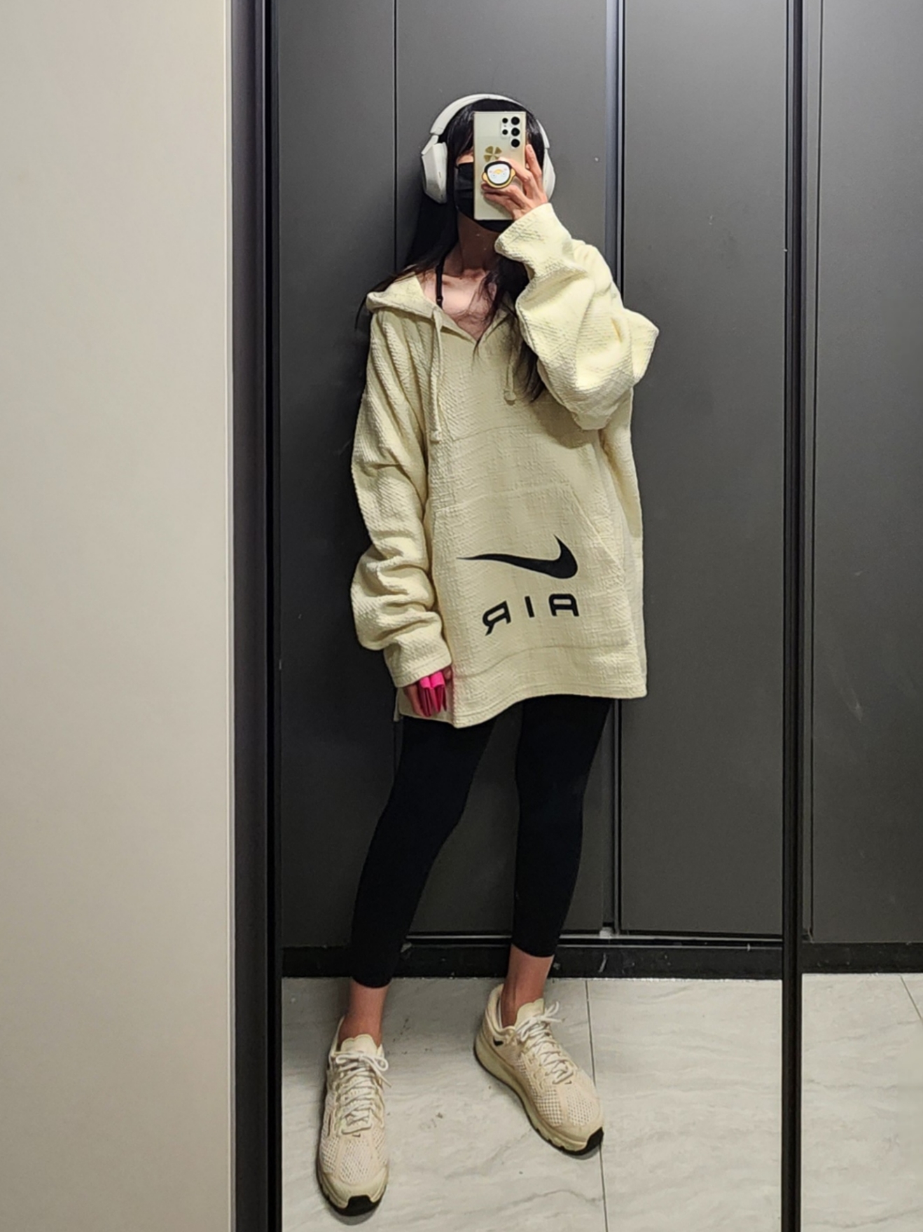 Nike x Stussy NRG Fleece Hemp Pullover Natural, Nike x Stussy Air Max 2013 Fossil 착용 스타일 - 2