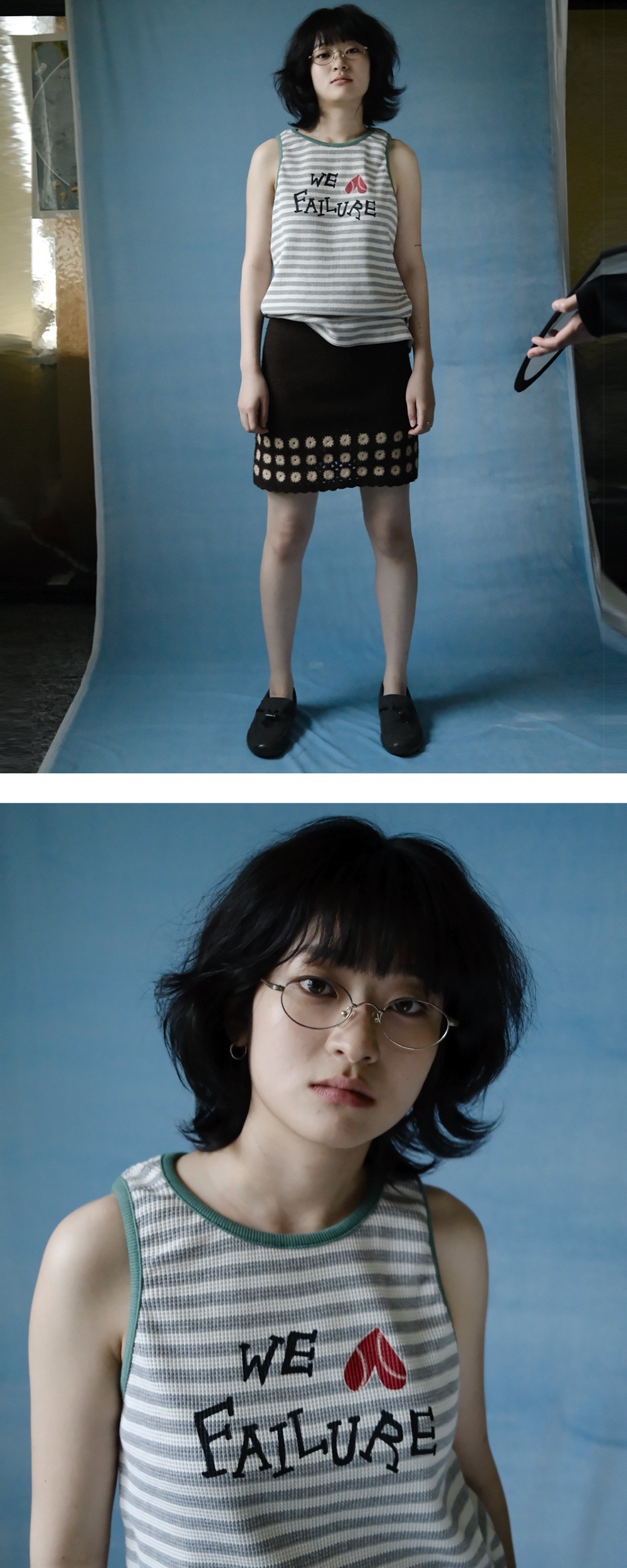 Problemallways We Love Failure Sleeveless Gray 상세 이미지 3
