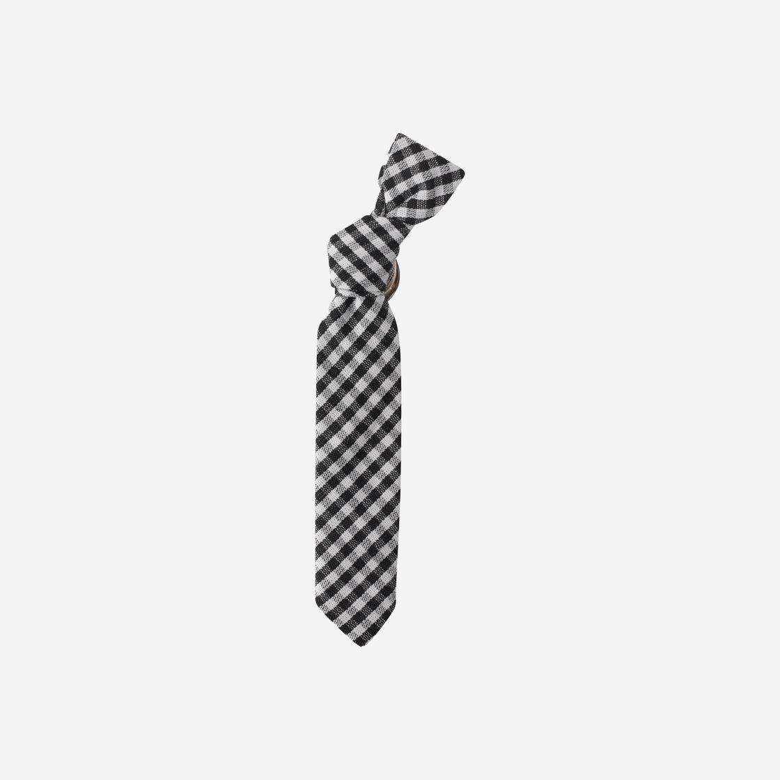 S02BAD02WH Problemallways Check Tie Badge