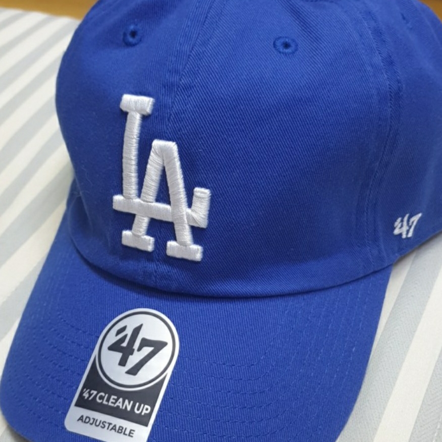 47 Brand LA Dodgers Clean Up Royal ์ฐฉ์ฉ ์คํ์ผ