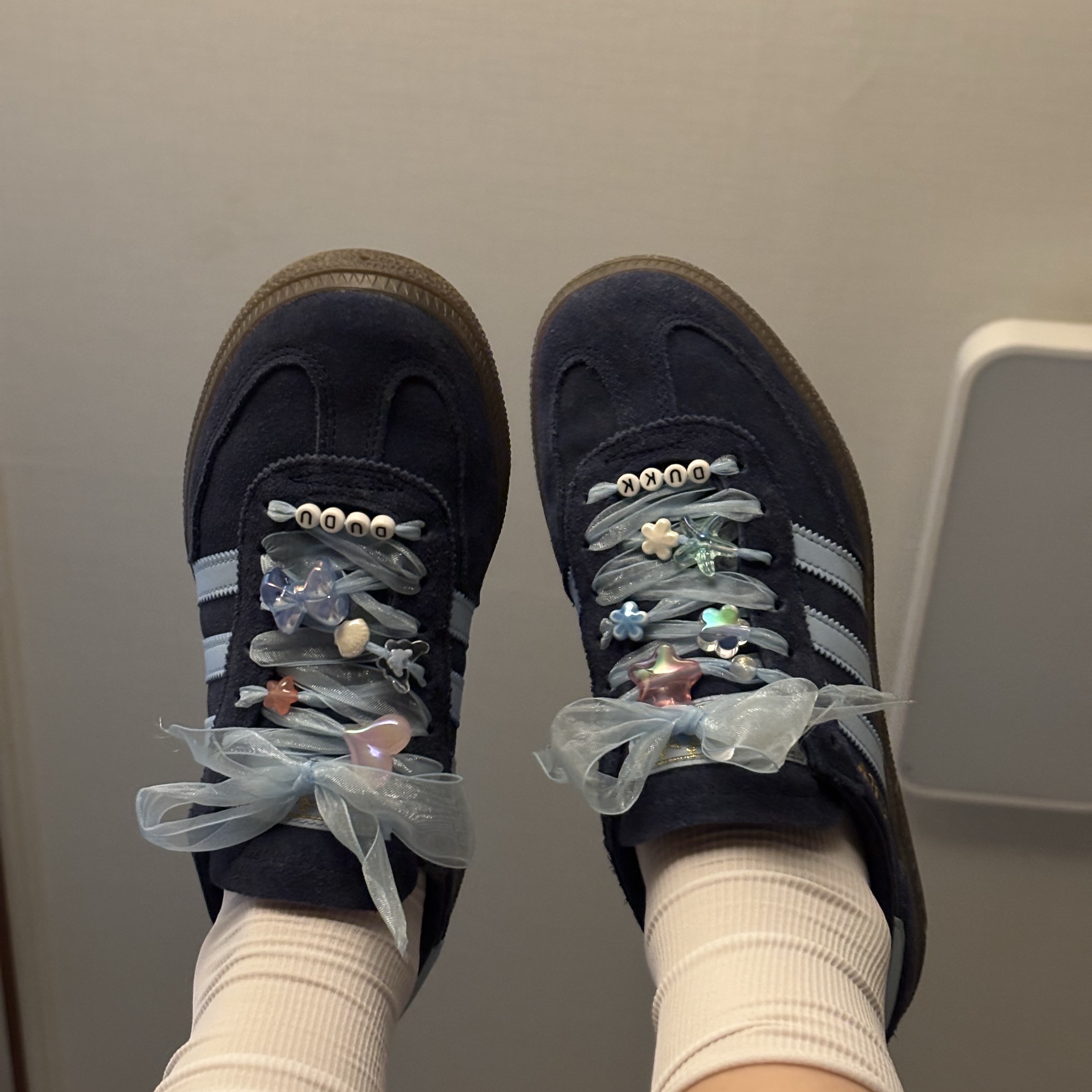 Adidas Spezial Handball Collegiate Navy 착용 스타일 - 3