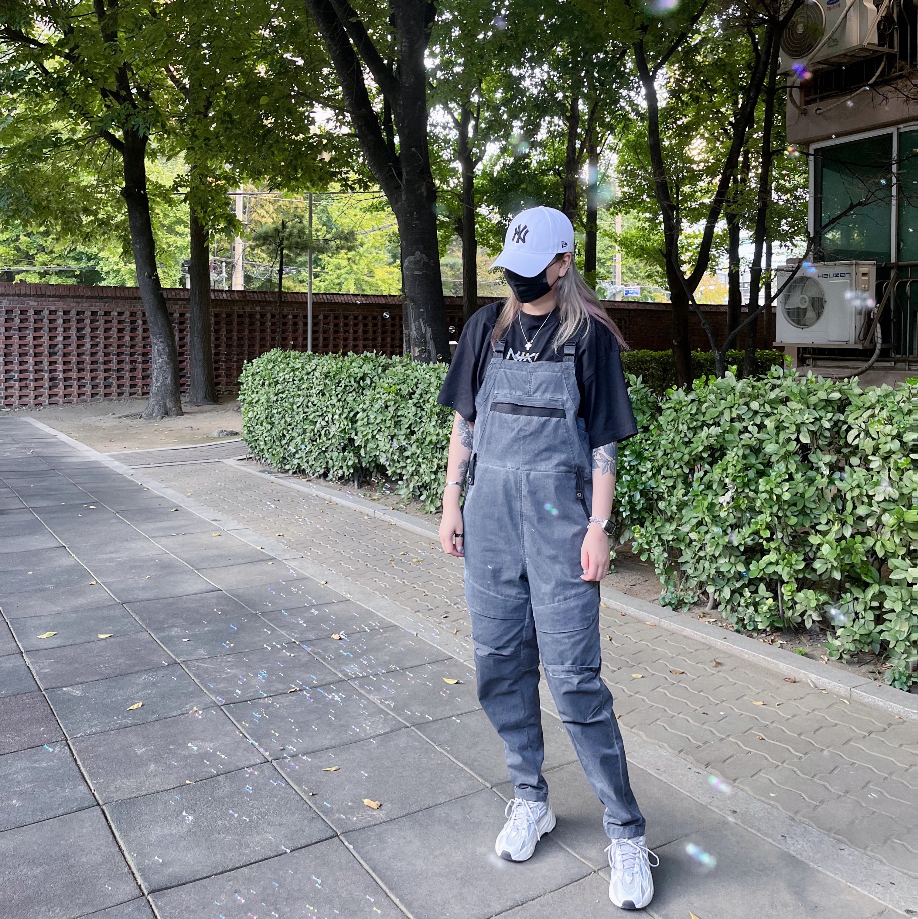 Nike NSW Tech Pack Woven Unlined Overalls Anthracite - Asia, Adidas Yeezy Boost 700 V2 Static 2022 착용 스타일 - 2