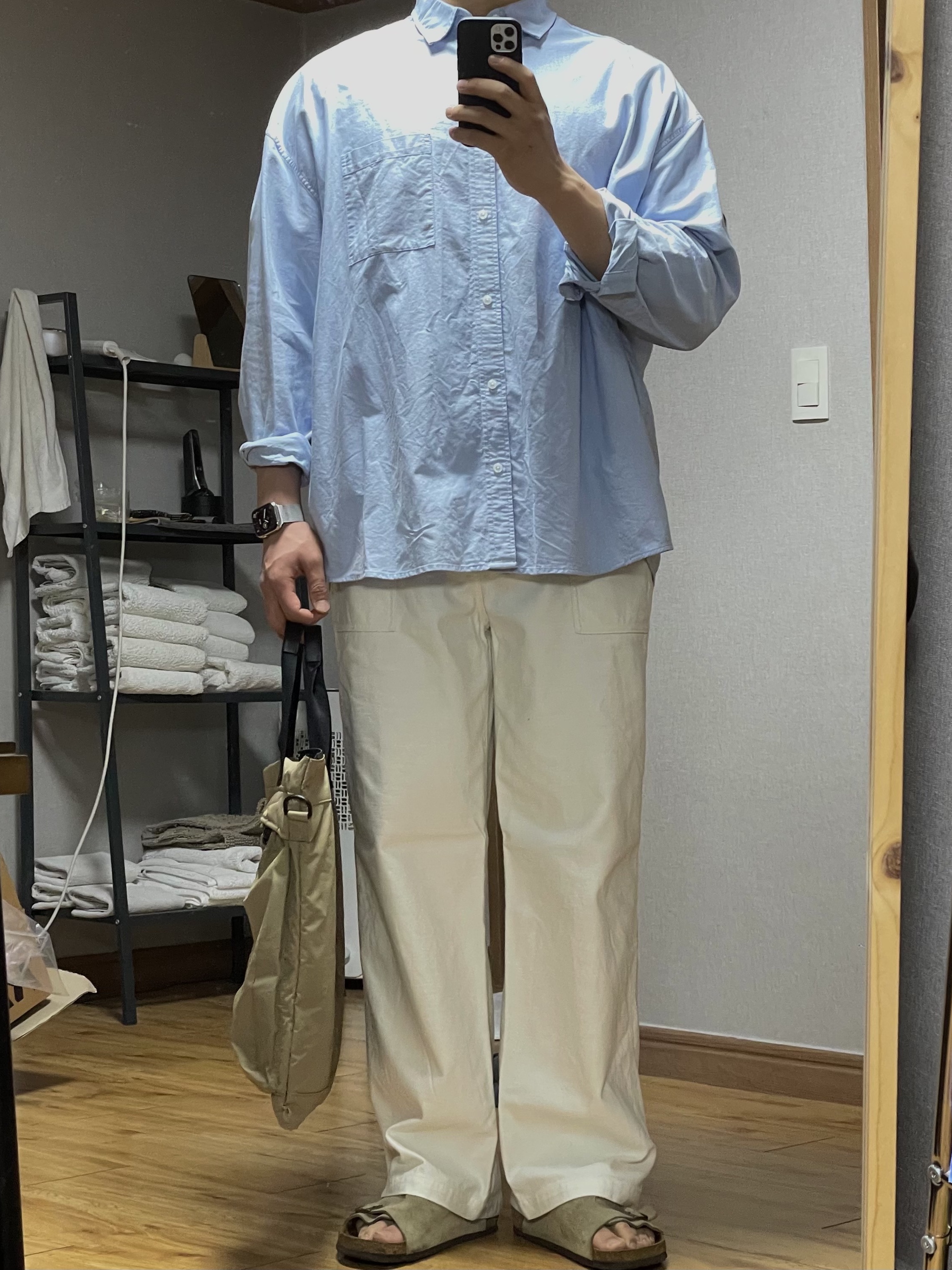 Birkenstock Zurich Soft Footbed Taupe- Regular 착용 스타일