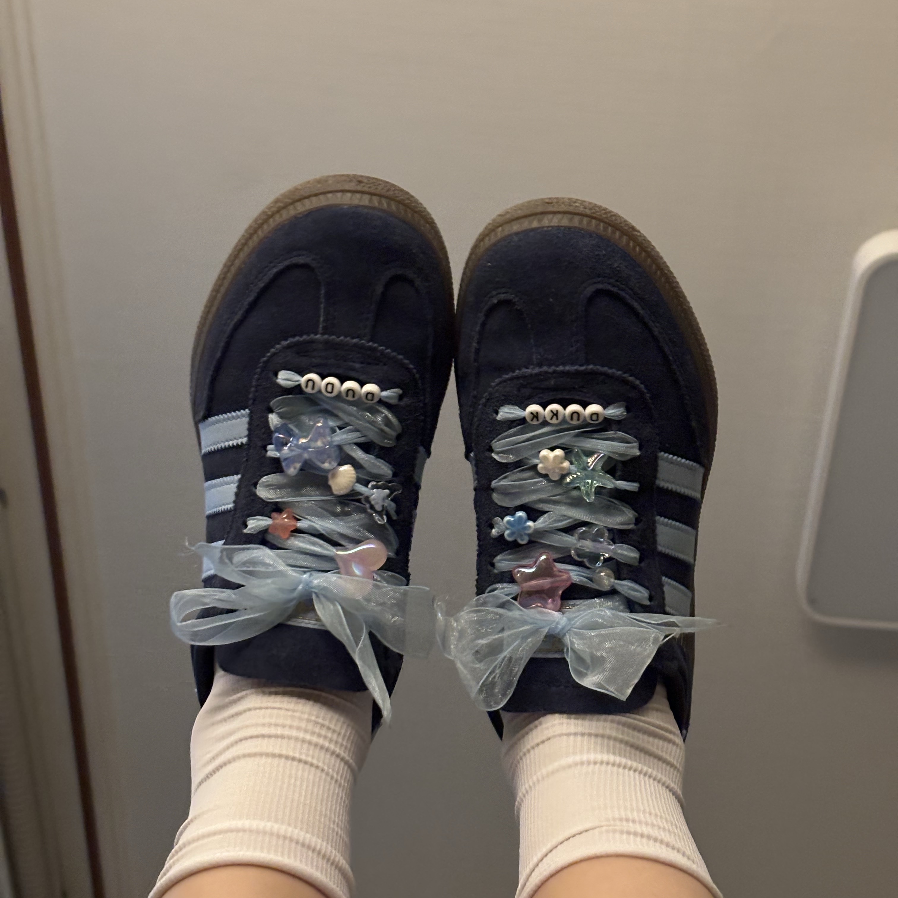 Adidas Spezial Handball Collegiate Navy 착용 스타일 - 4