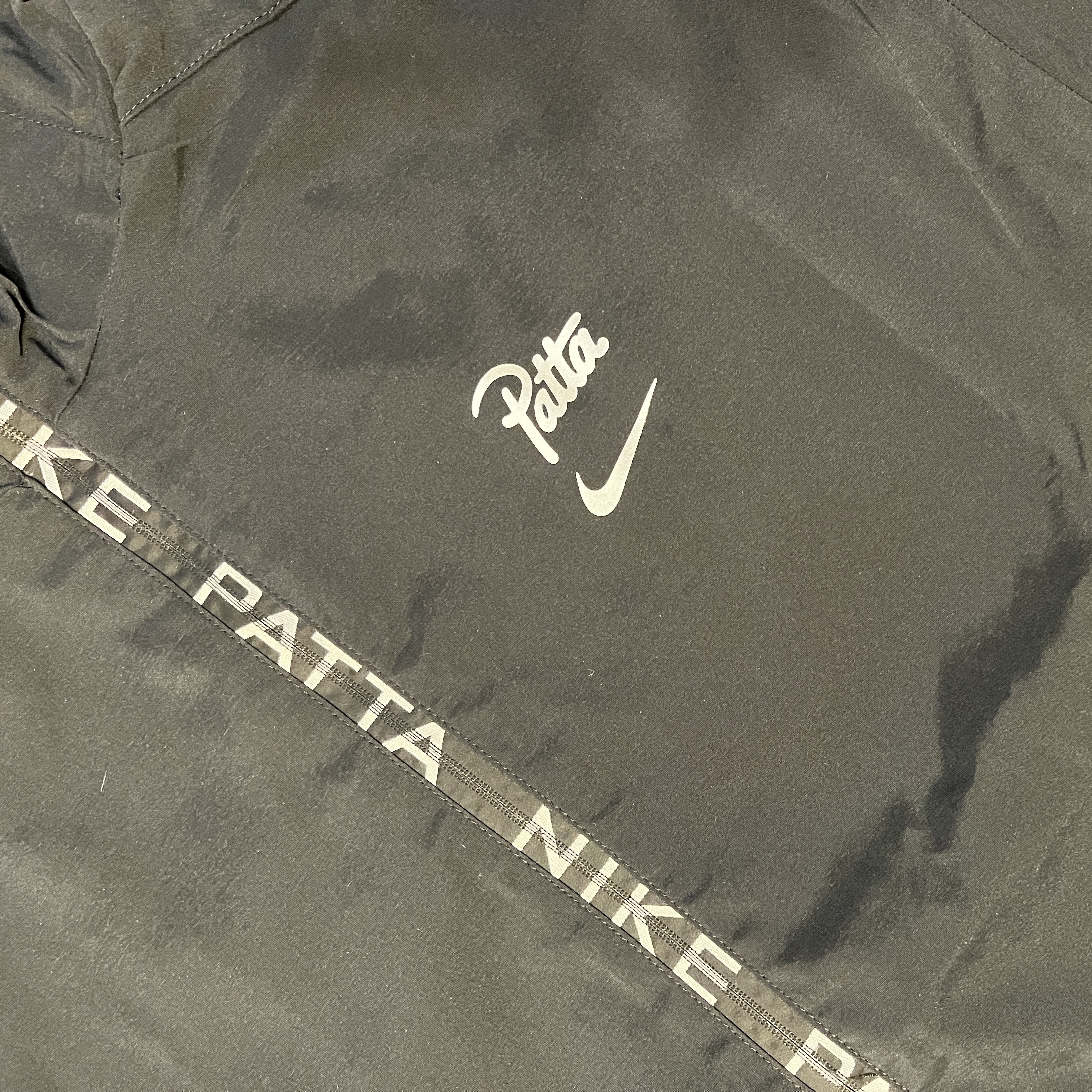 Nike x Patta Full-Zip Jacket Black - Asia 착용 스타일 - 1