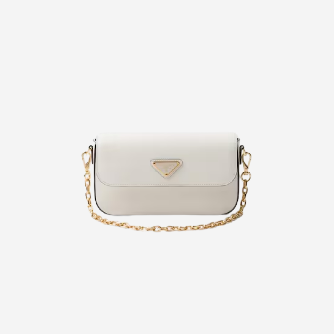 Prada Saffiano Leather Mini-Bag White 상세 이미지 1