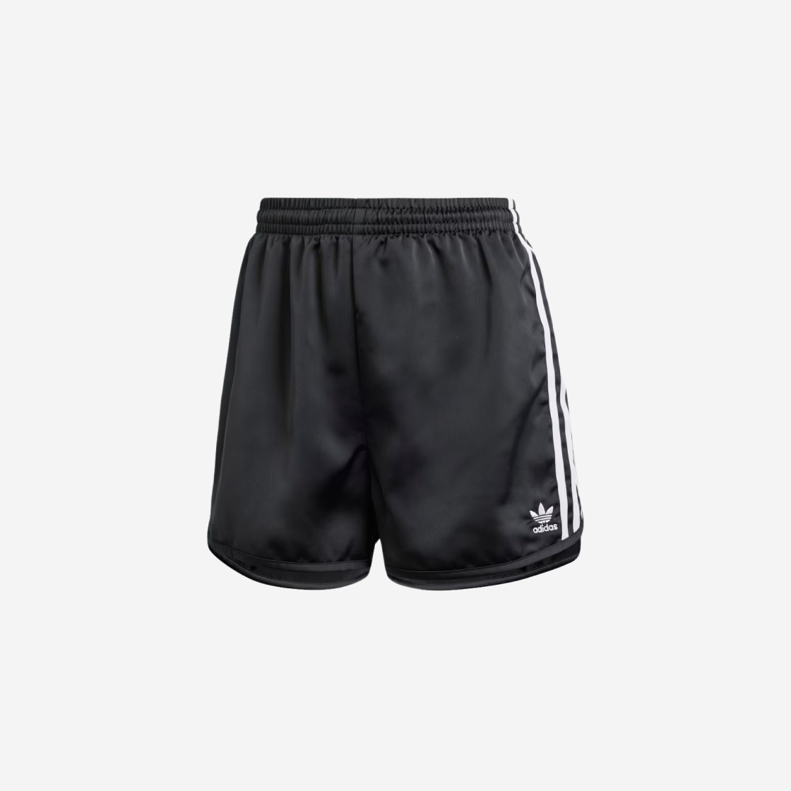 (W) Adidas Satin Sprint Shorts Black - KR Sizing 상세 이미지 1