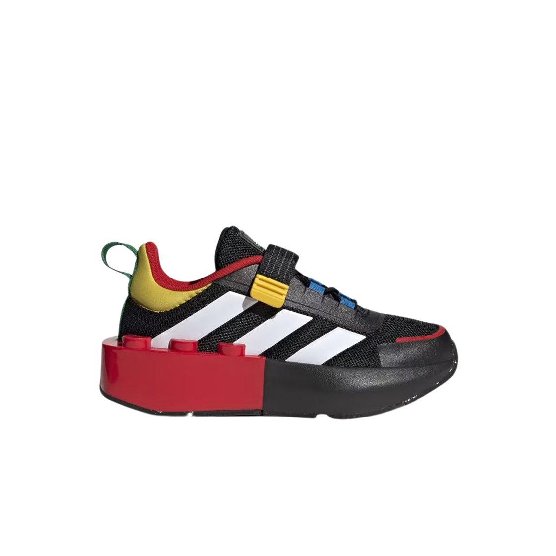 HP5877 (Kids) Adidas x Lego Tech RNR Core Black Cloud White