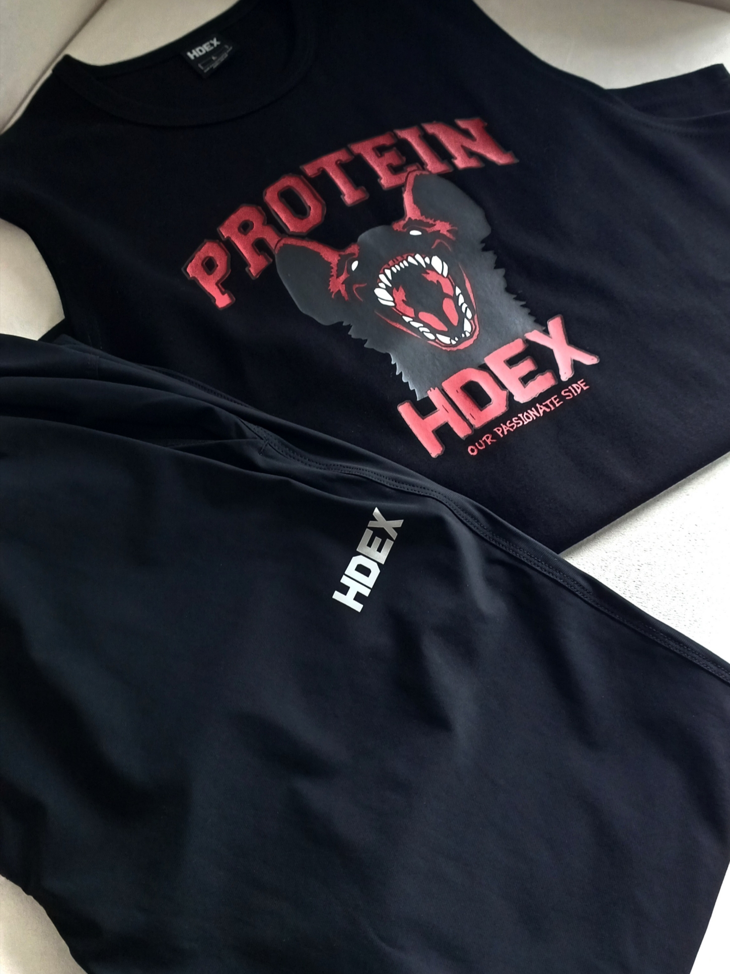 HDEX Active Pants Black 착용 스타일