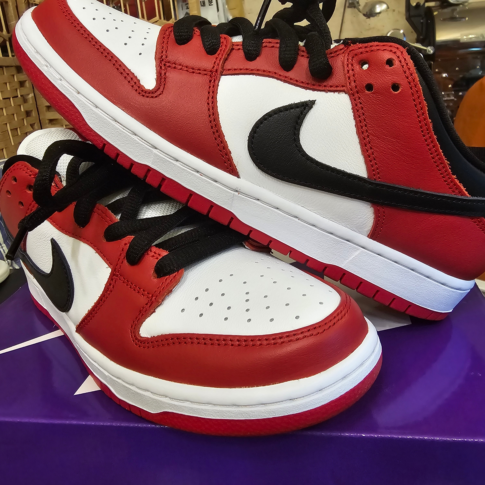 Nike SB Dunk Low Pro Chicago 착용 스타일