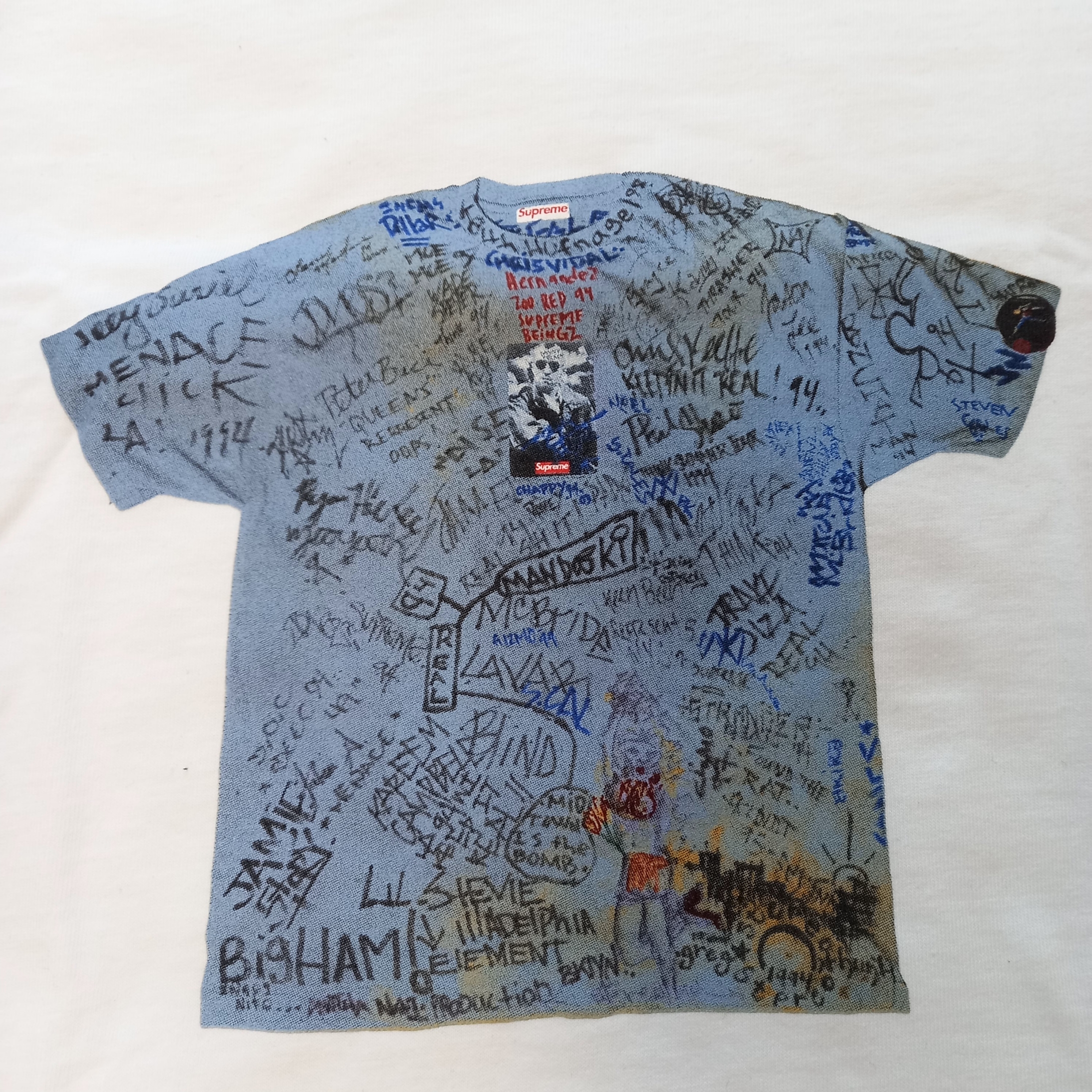 Supreme First T-Shirt White - 24SS 착용 스타일 - 2