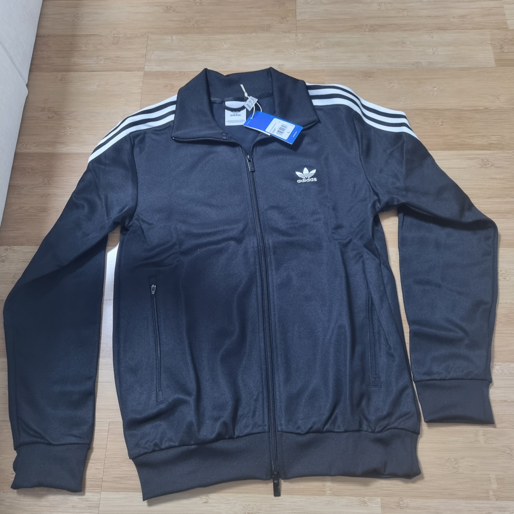Adidas Adicolor Classic Beckenbauer Track Top Black - KR Sizing 착용 스타일