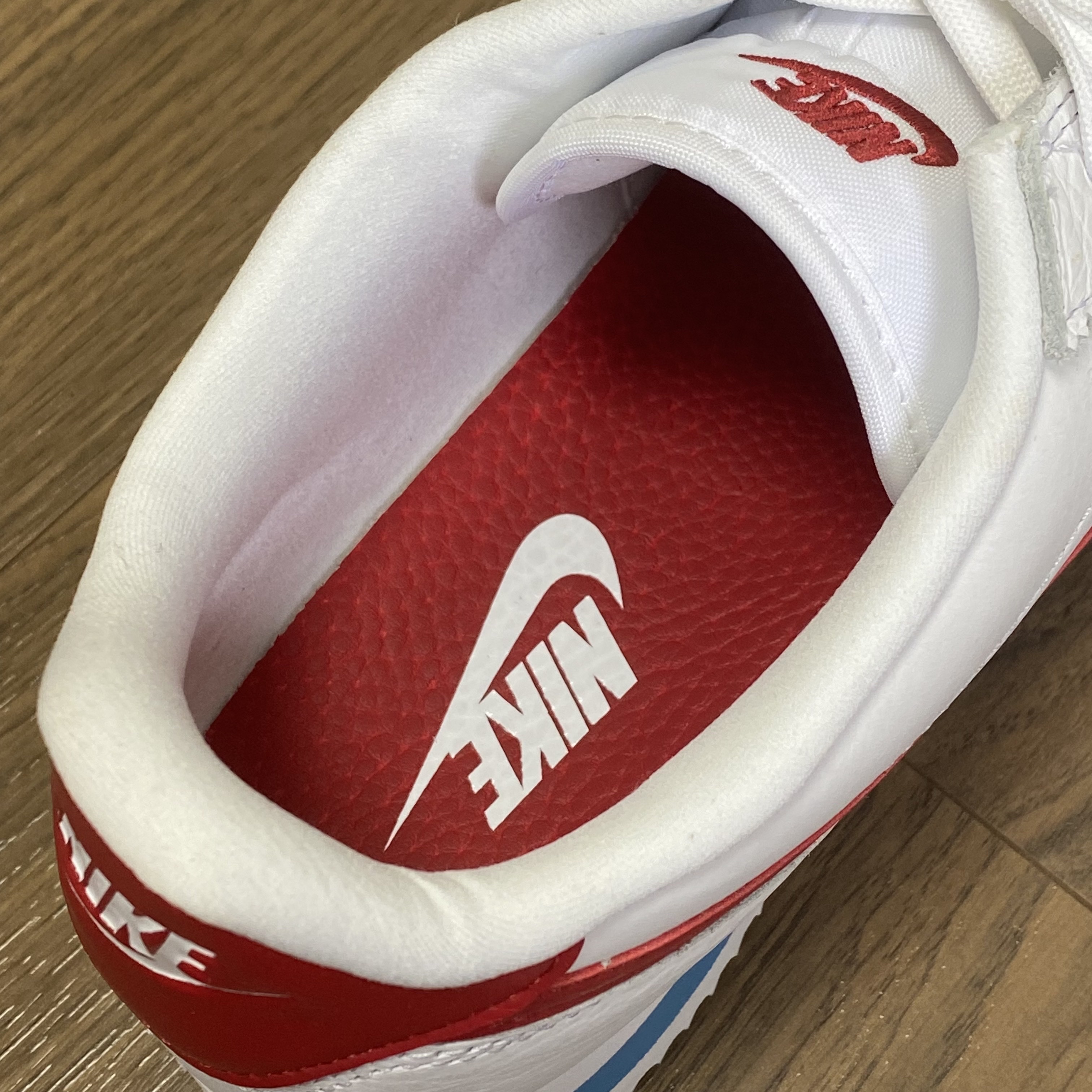 Nike Cortez Varsity Red White & Blue, (W) Nike Cortez 72 Varsity Red Game Royal 착용 스타일 - 3