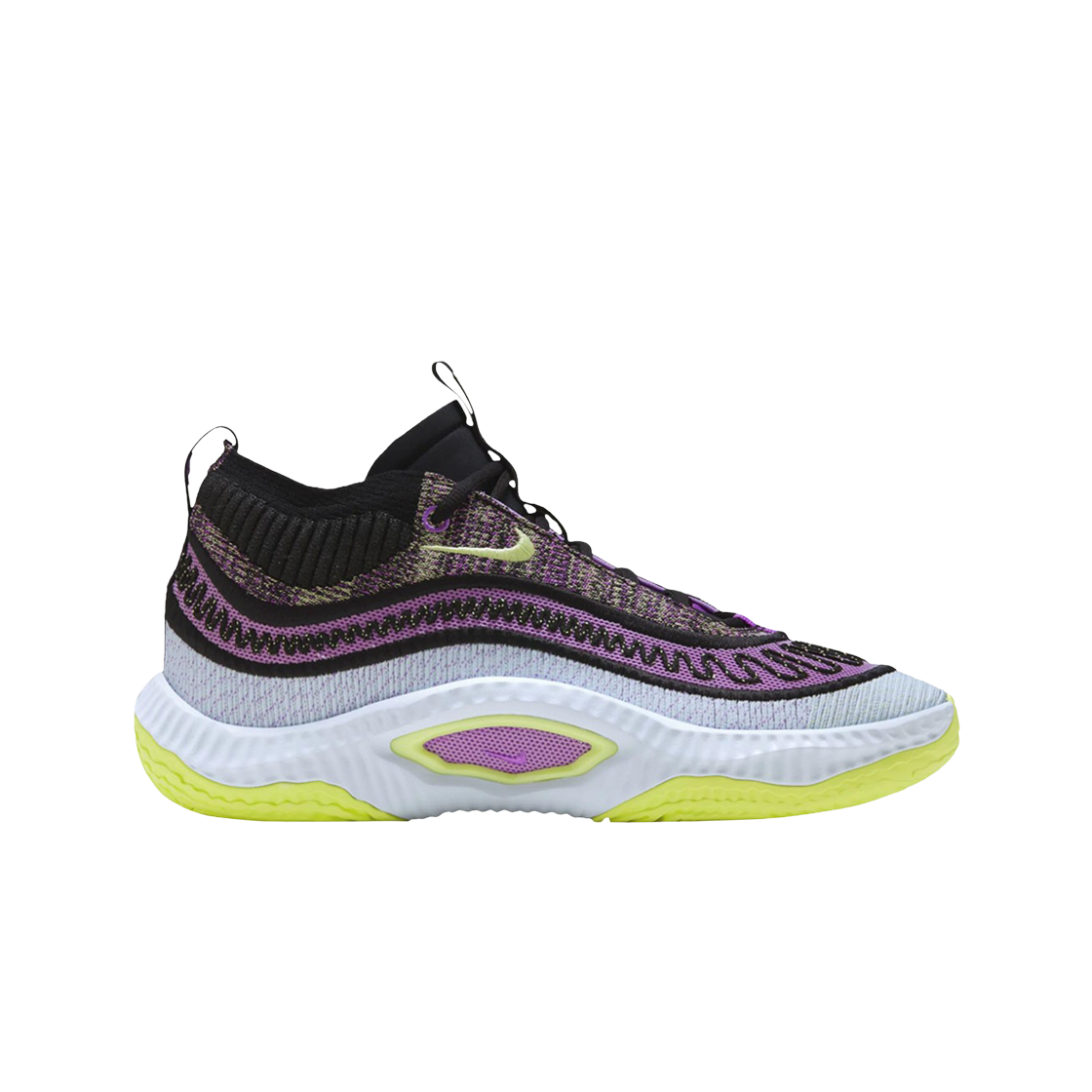 DV2770-500 Nike Cosmic Unity 3 EP Fuchsia Shock Light Lime