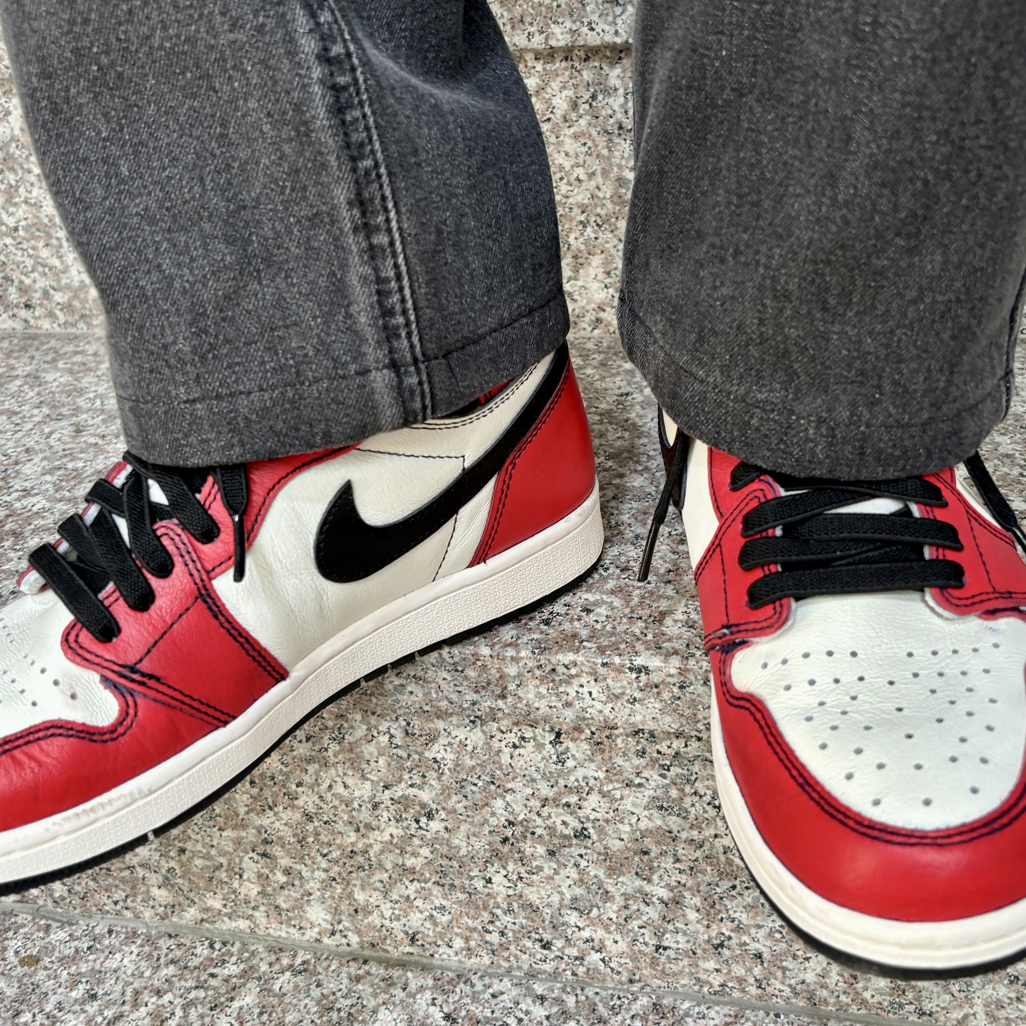 Jordan 1 Retro High OG Defiant SB LA to Chicago, Nike Heritage 86 Futura Washed Cap Black White 착용 스타일 - 3