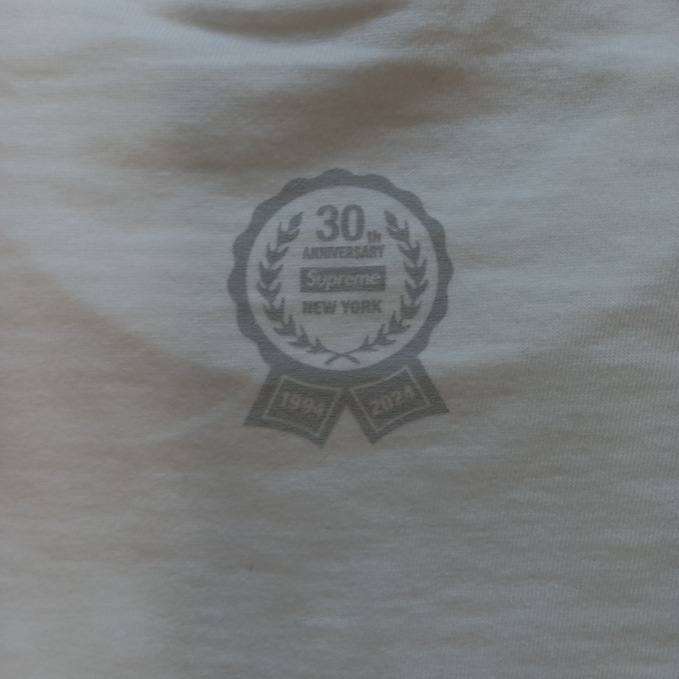 Supreme First T-Shirt White - 24SS 착용 스타일 - 4