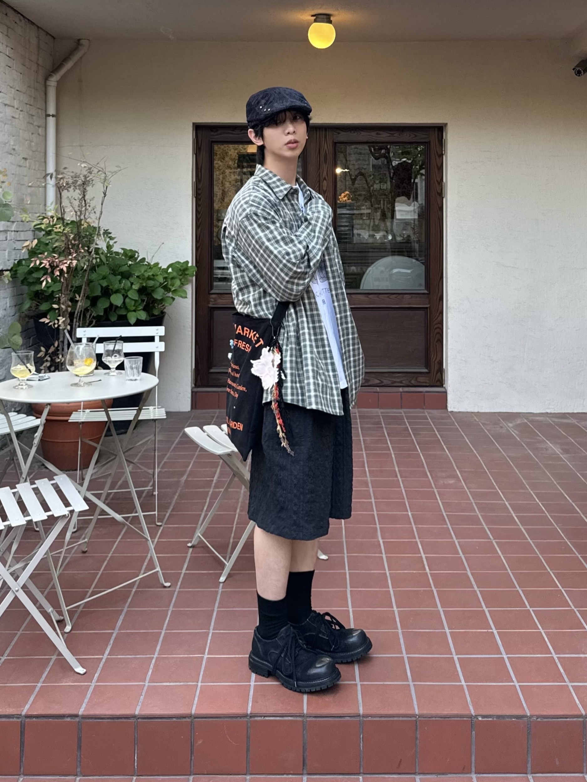 Nos Couleurs Paisley Rivet Hunting Cap Black, [KREAM 단독] LOSTGARDEN Nestor 착용 스타일 - 3