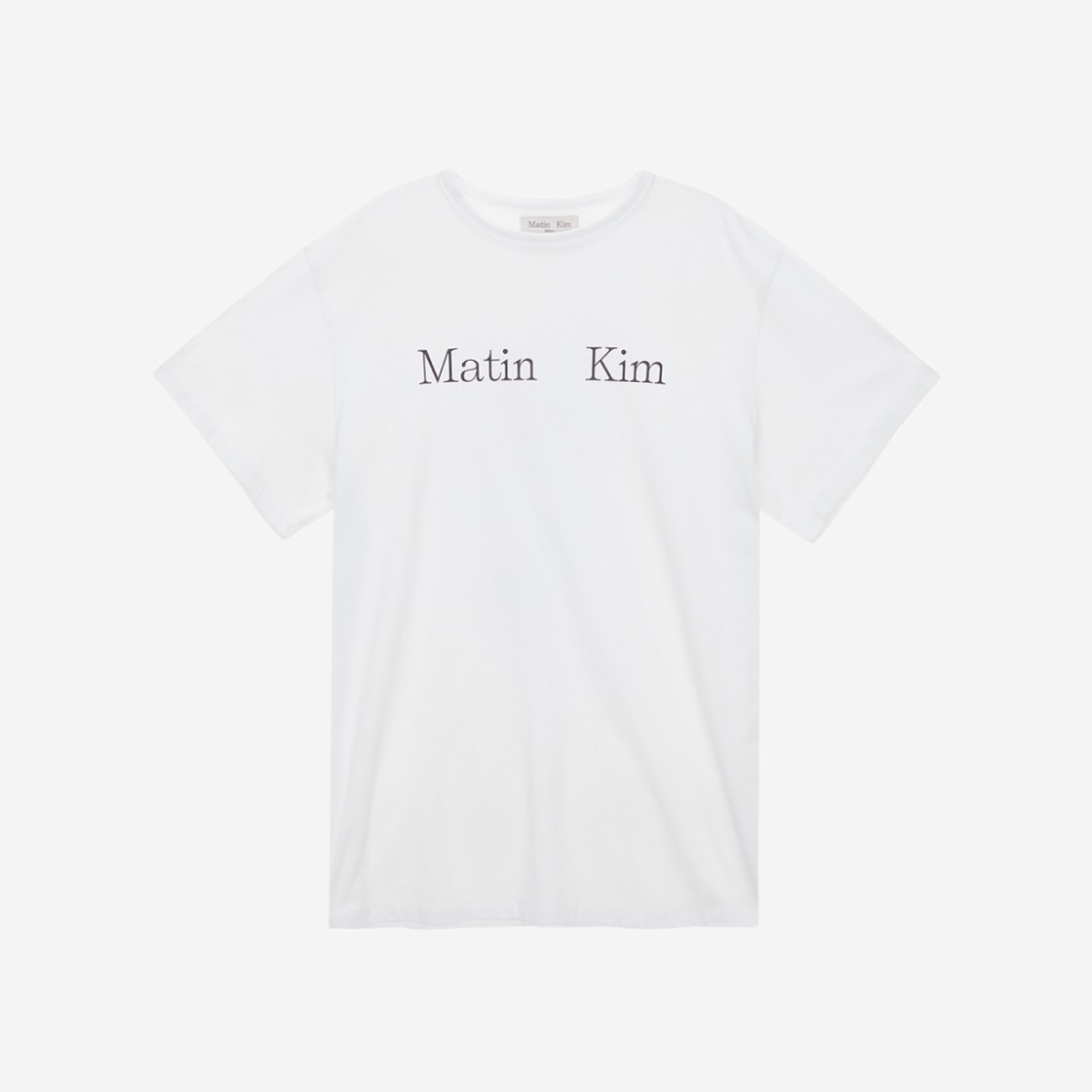 Matin Kim Logo Top White 상세 이미지 1