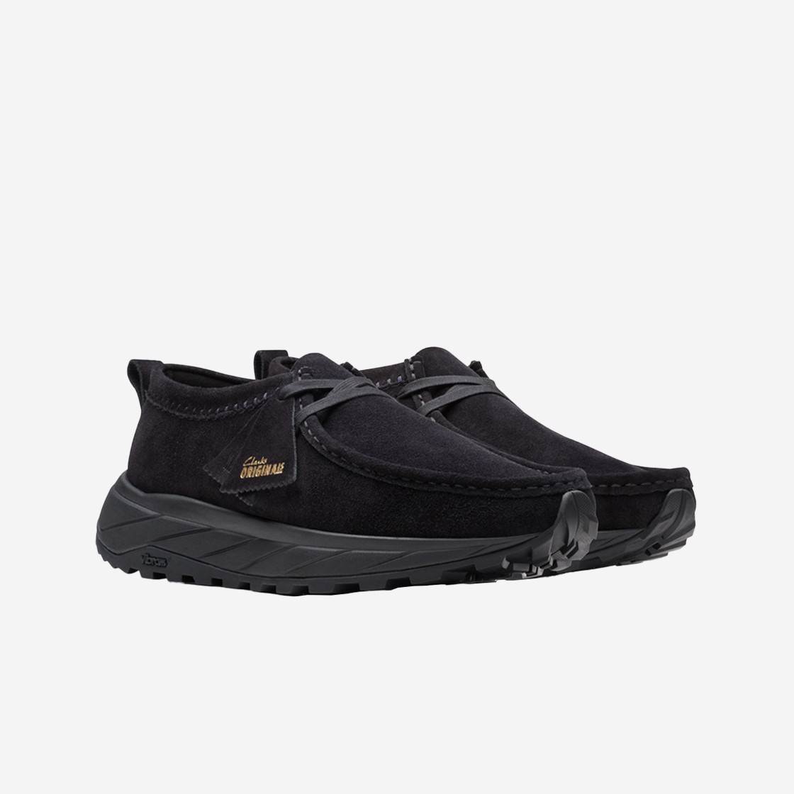 Clarks Wallabee Eden Low Suede Black 상세 이미지 4