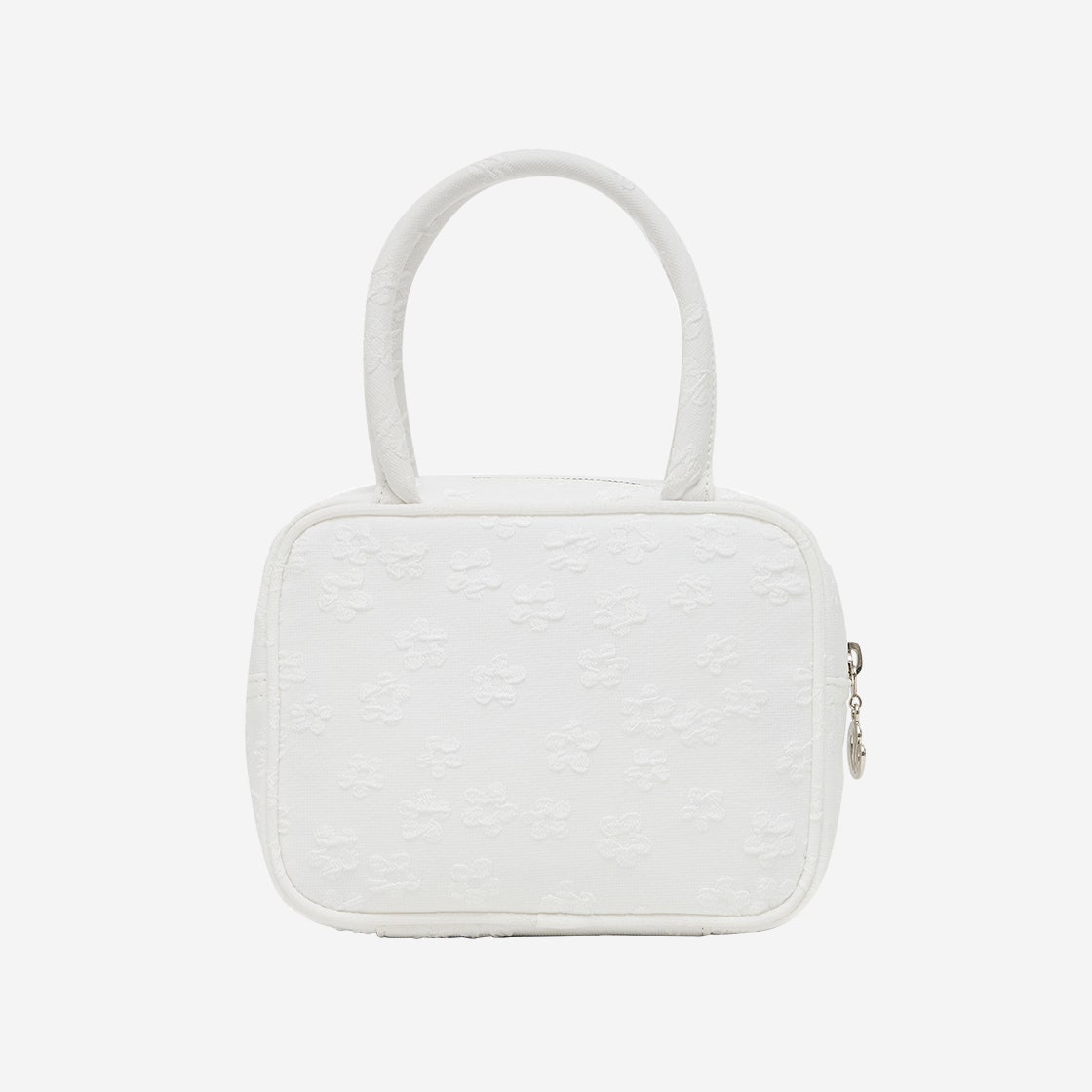 PWTF5BAW523_03 Lots You Lumpy Bumpy Tote Bag White - #2