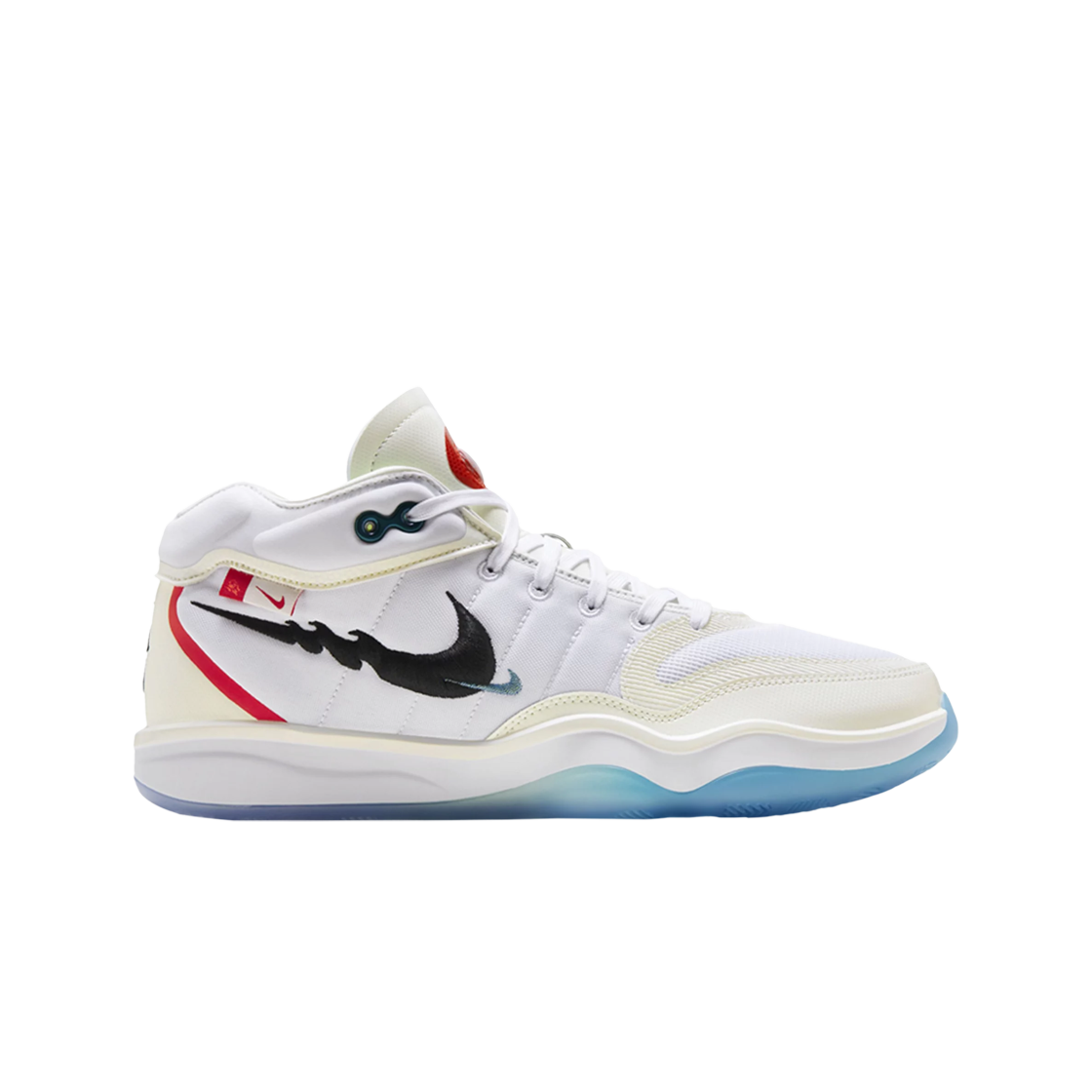 나이키 에어 줌 GT 허슬 2 화이트 페일 바닐라(Nike Air Zoom GT Hustle 2 White Pale Vanilla) - 1