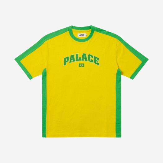 팔라스 플래그 티셔츠 옐로우 - 24SS