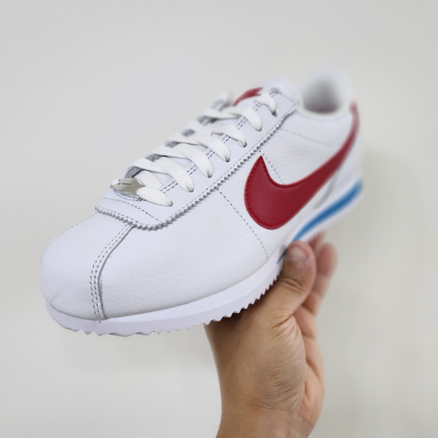 Nike Cortez Varsity Red White & Blue 착용 스타일 - 1
