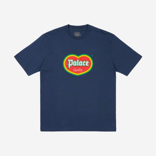 팔라스 퀄리티 티셔츠 네이비 - 24SS