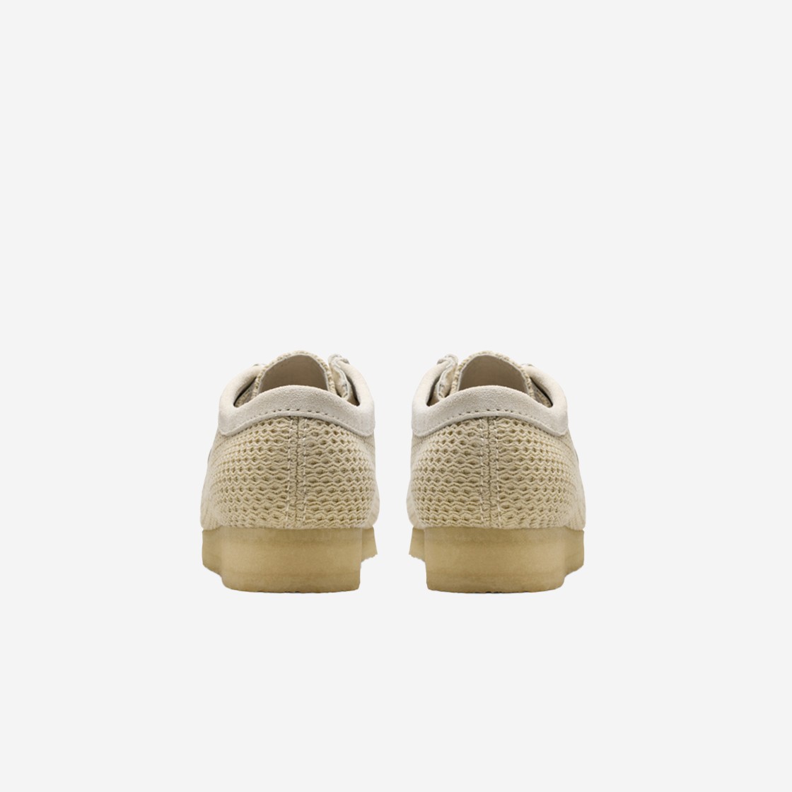 Clarks Wallabee Mesh Off White 상세 이미지 4