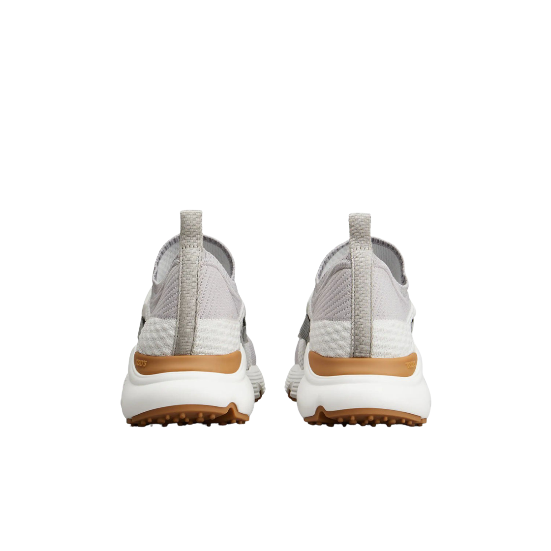 (W) 토즈 하이 테크 패브릭 스니커즈 그레이 브라운((W) Tod's High Tech Fabric Sneakers Grey Brown) - 2