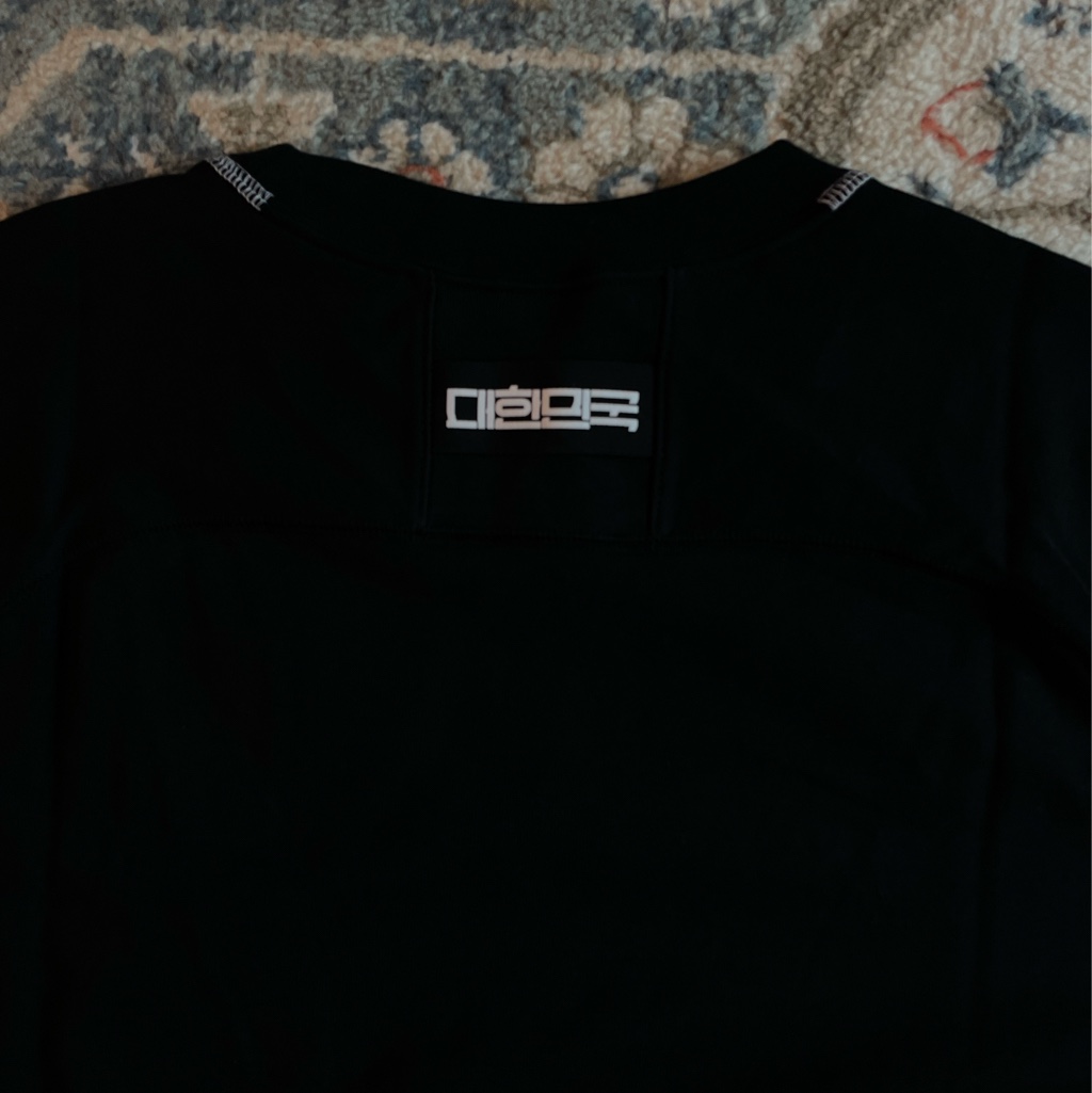 Nike Korea Soccer Short Sleeve Top Black - Asia 착용 스타일 - 4