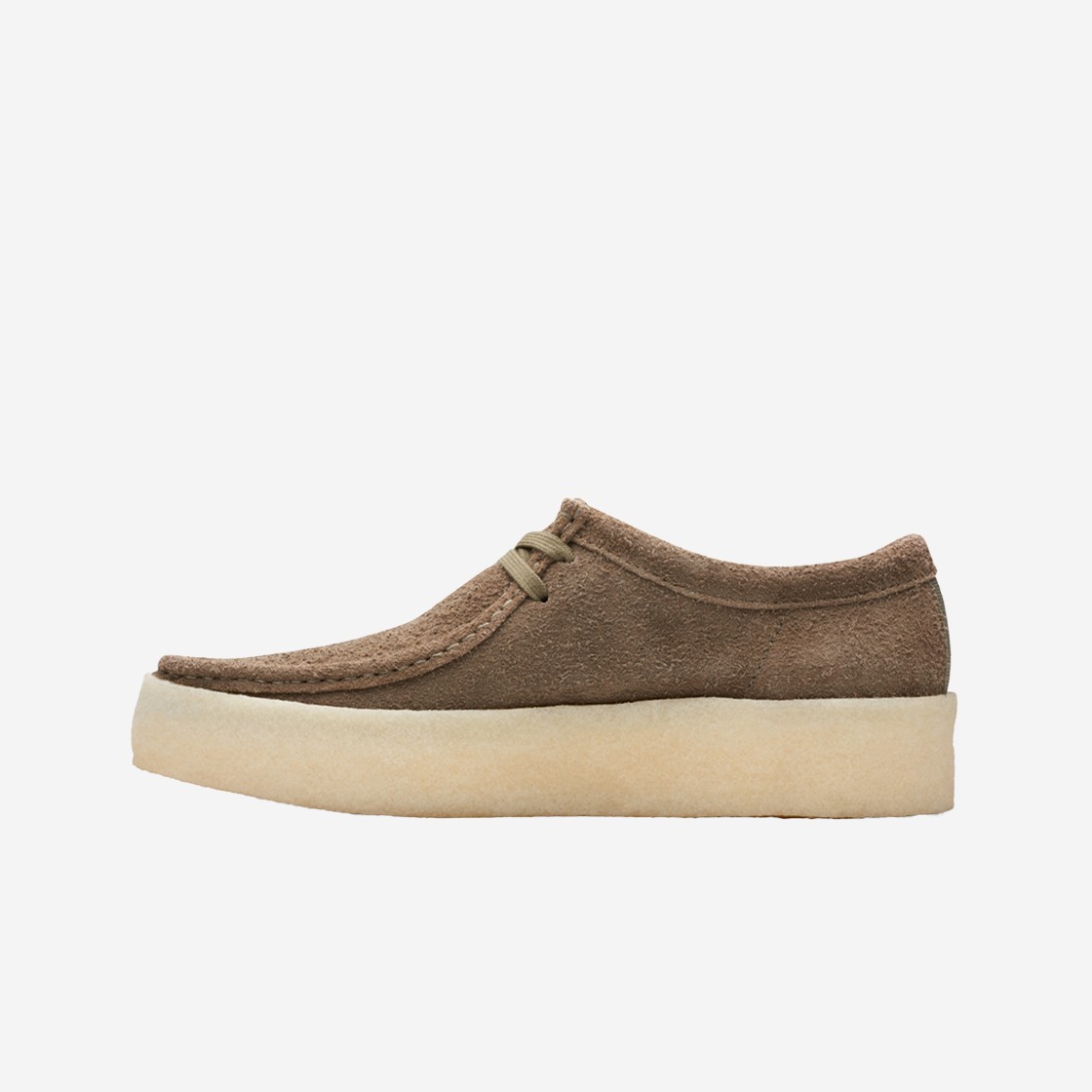 Clarks Wallabee Cup Suede Pale Khaki 상세 이미지 4