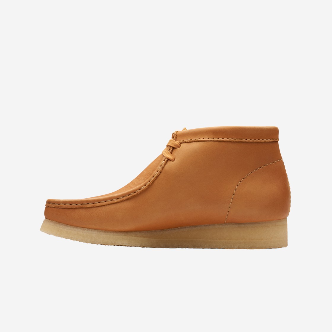 Clarks Wallabee Boot Leather Mid Tan 상세 이미지 3