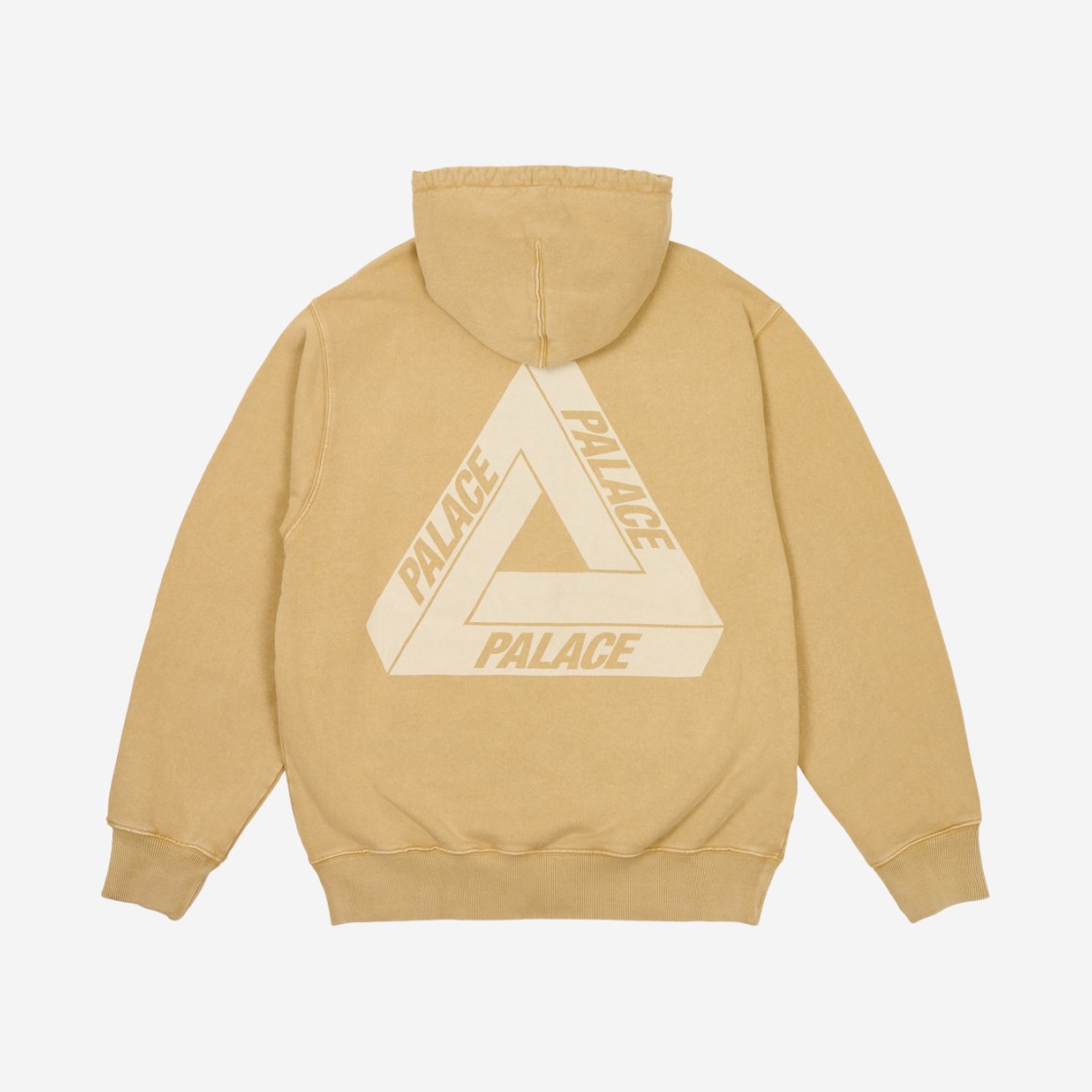 Palace Pigment Wash Tri-Ferg Zip Hood Stone - 24SS 상세 이미지 1