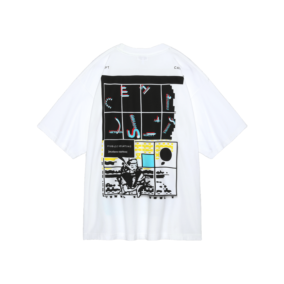 Cav Empt MD PR PR Big T-Shirt White - 24SS 상세 이미지 2